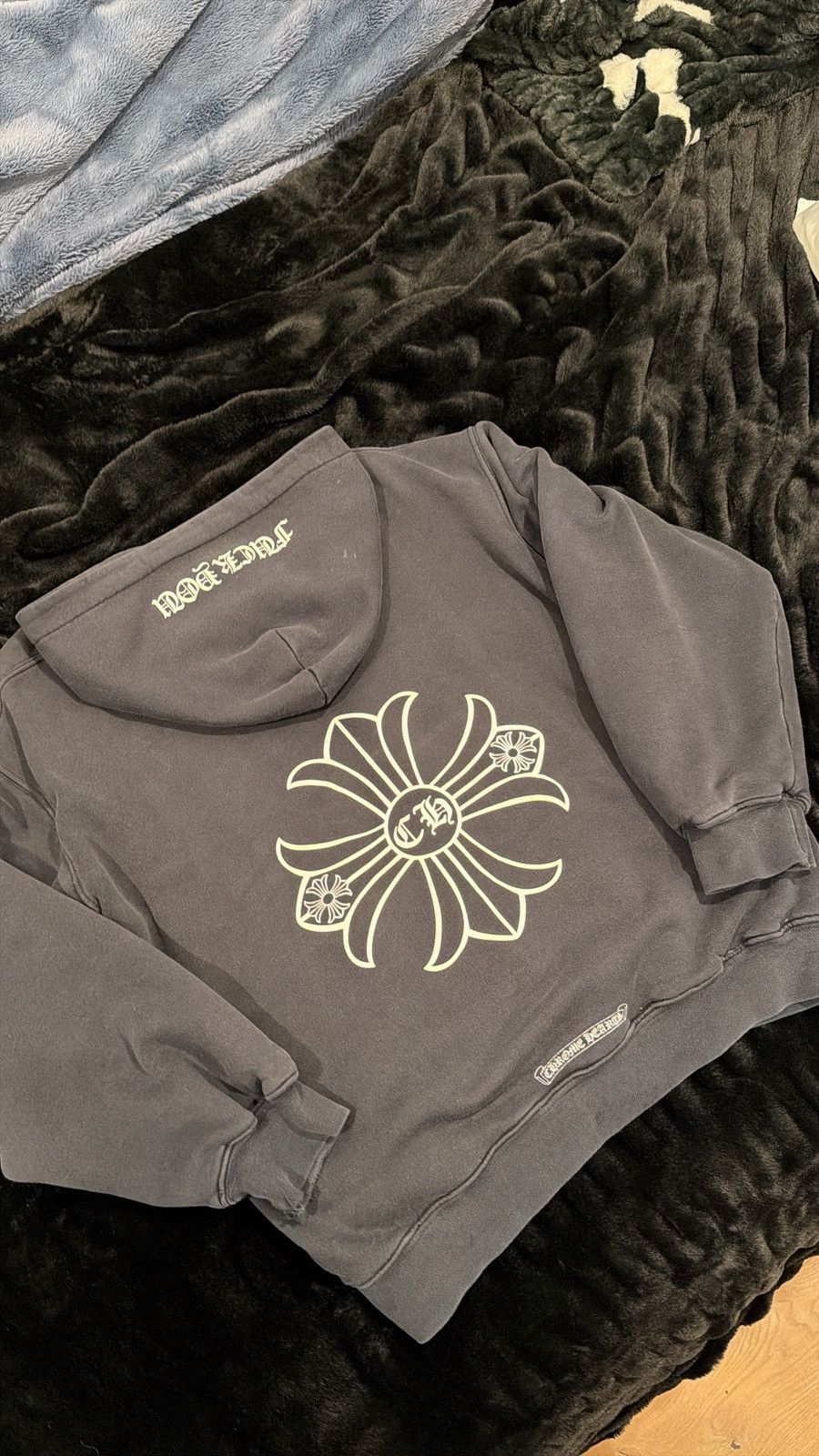 Chrome Hearts CRAZY Vintage ‘90s Chrome Hearts Thermal Lined Hoodie ‘F U’ Size US XXL / EU 58 / 5 - 13 Thumbnail