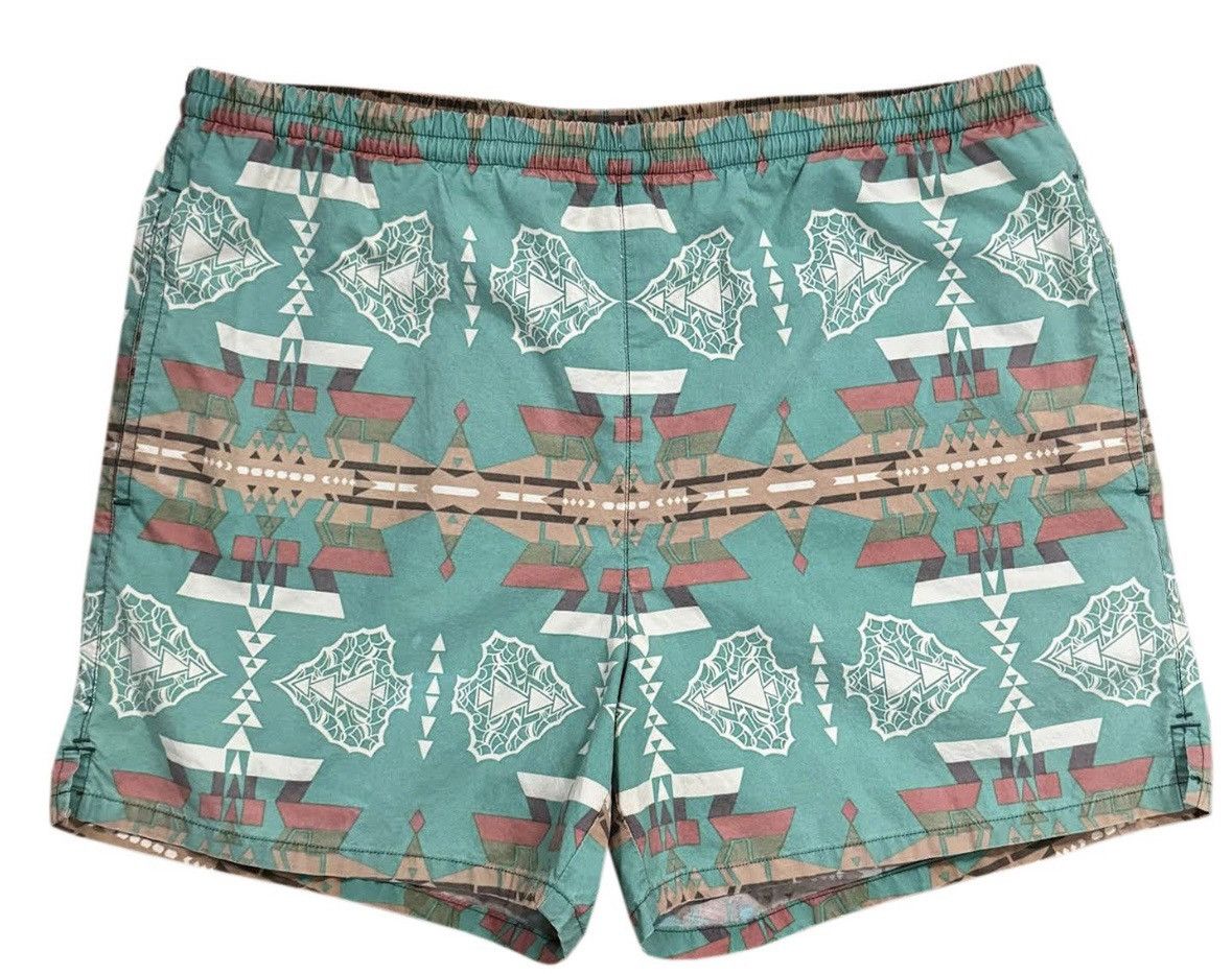 image of Polo Ralph Lauren Vintage Polo Sport Ralph Laurent Aztec Swim Trunks (Size M), Men's (Size 34)