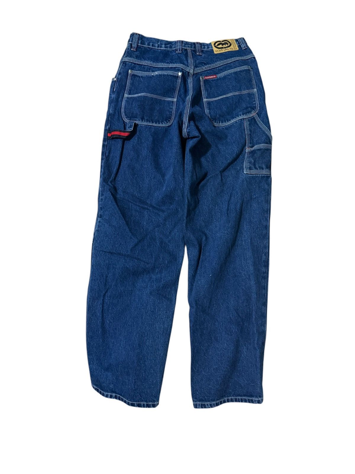 Ecko Unltd. × Vintage Vintage Y2K Ecko Unltd. Denim Carpenter Pants Baggy Size US 30 / EU 46 - 1 Thumbnail