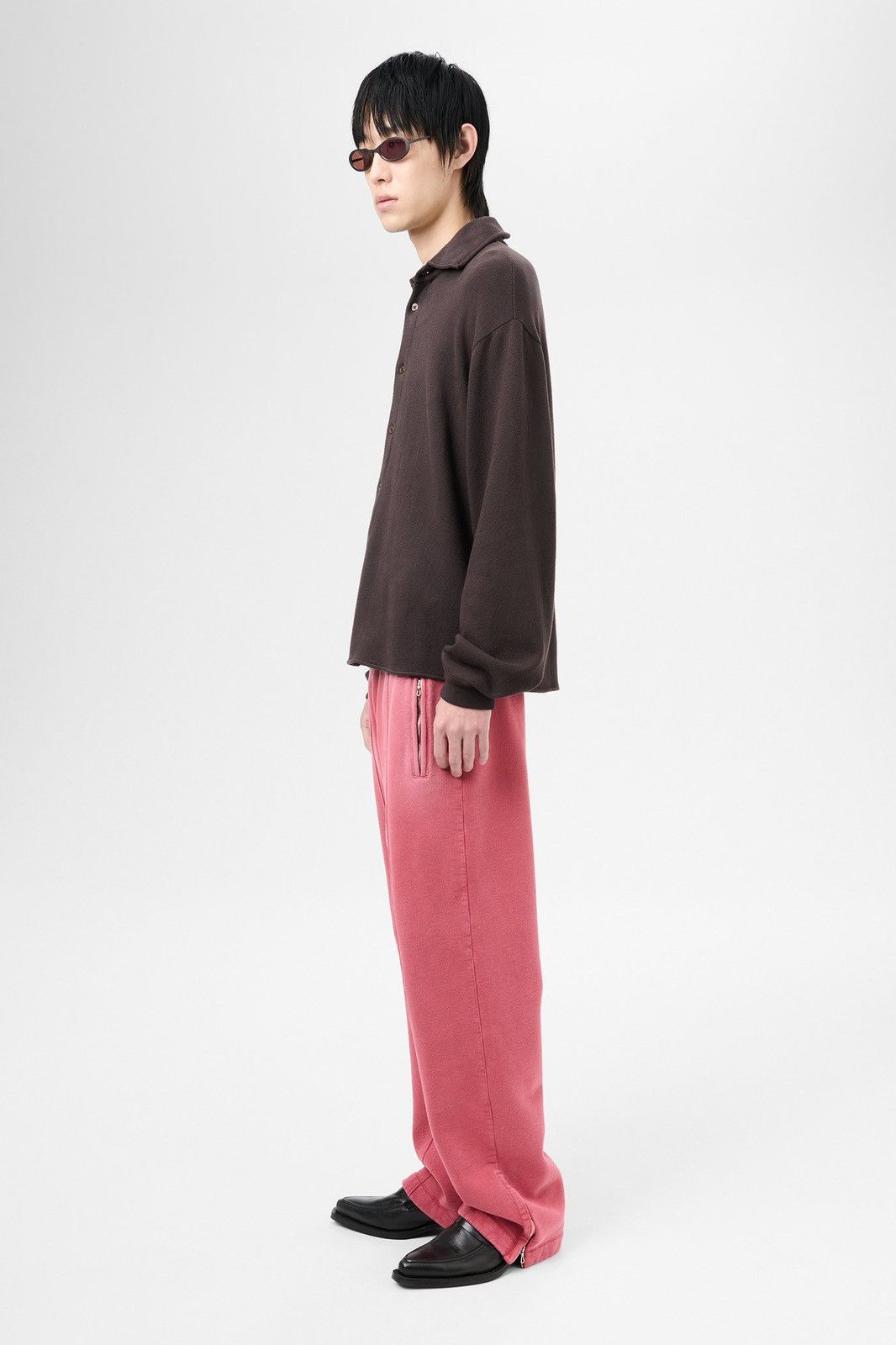 Our Legacy Our Legacy Recovery Shirt (Deep Brown Fuzzy Fleece) Size US M / EU 48-50 / 2 - 13 Thumbnail