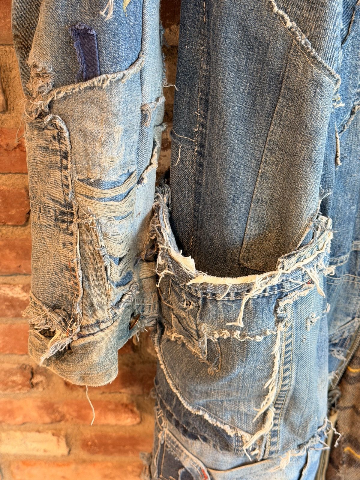 Greg Lauren 🚨The GL GRAIL🚨 FW17 Vintage Denim Parka Size US L / EU 52-54 / 3 - 6 Thumbnail