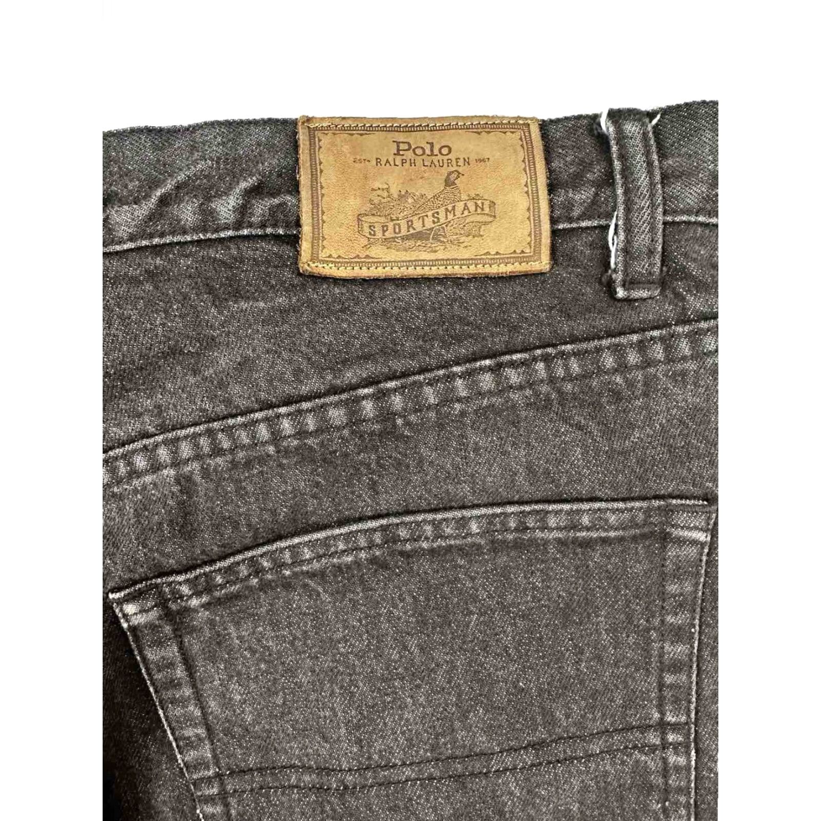 Polo Ralph Lauren Polo Ralph Lauren Jeans Mens 36X32 Brown Denim Straight Leg Regular 32in Inseam M3M Size US M / EU 48-50 / 2 - 5 Thumbnail
