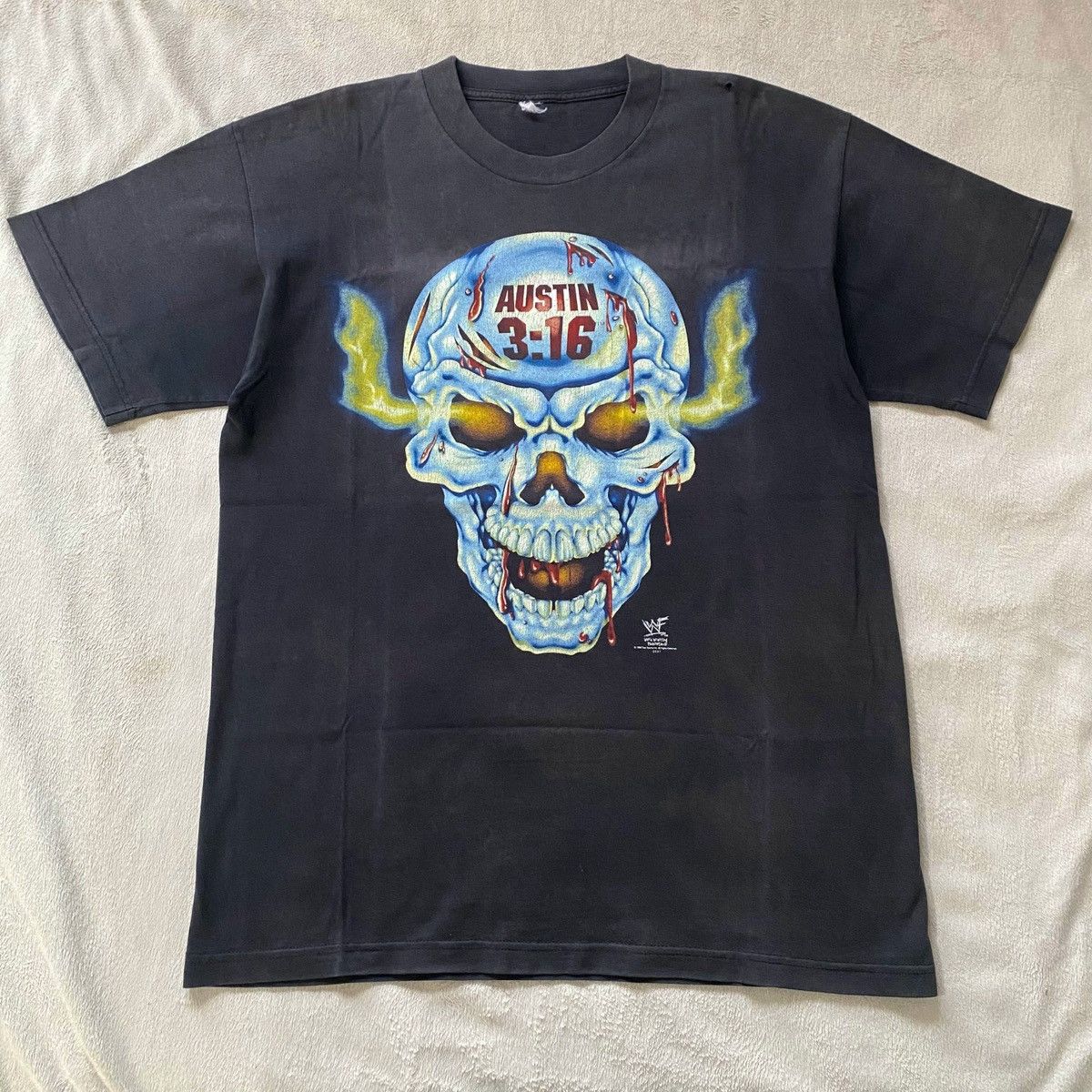 Vintage Stone Cold Steve Austin Vintage T-Shirt Size XL Size US XL / EU 56 / 4 - 1 Thumbnail