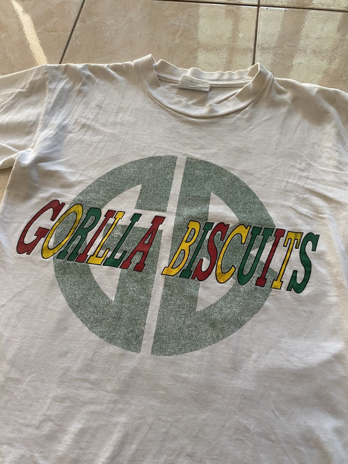 Gorilla Biscuits Vintage 90"s Hardcore tee Minor Threat