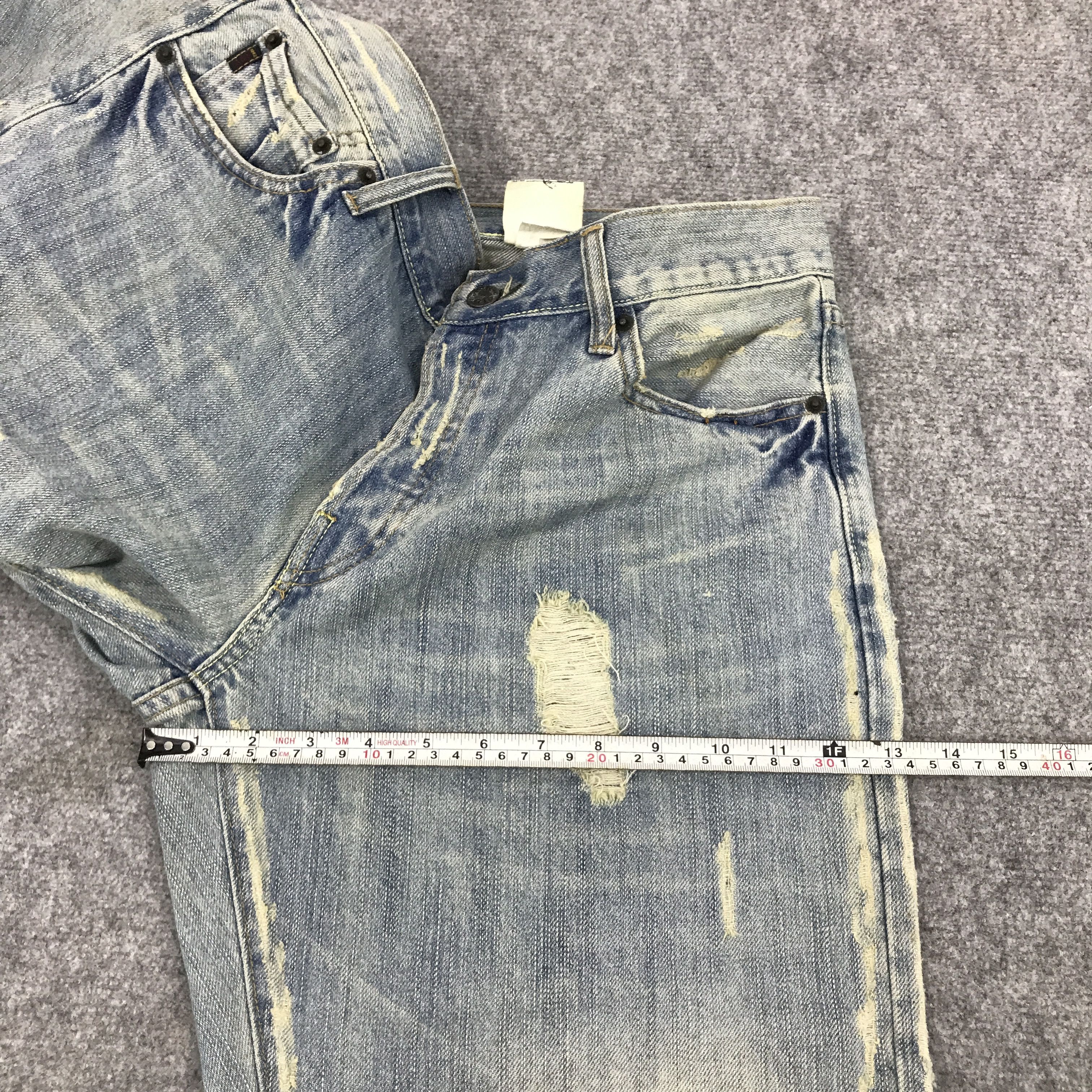 Abercrombie & Fitch BAGGY DENIM ABERCROMBIE AND FITHC DISTRESSED JEANS PANT Size US 32 / EU 48 - 7 Thumbnail