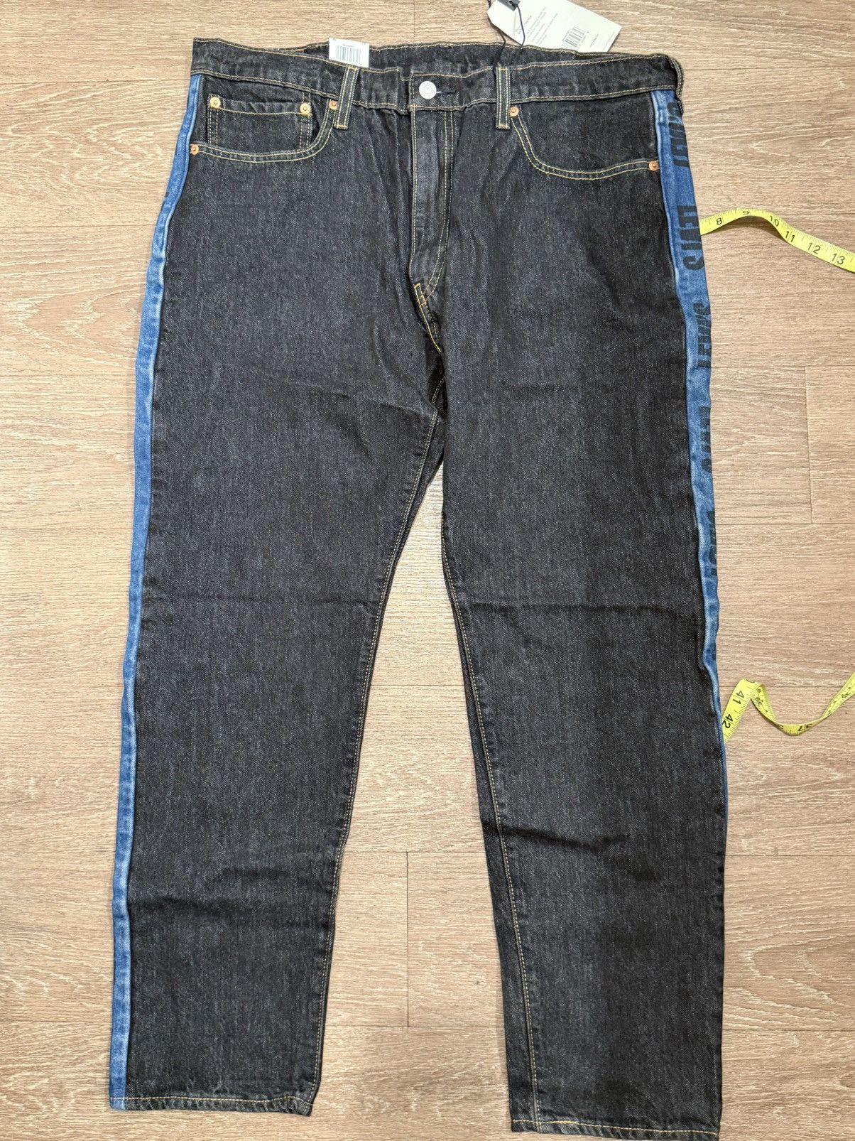 Levi's × Levi's Vintage Clothing ***FINAL DROP***RARE BRAND NEW LEVIS HI BALL ROLL DENIM 38 Size US 38 / EU 54 - 7 Thumbnail