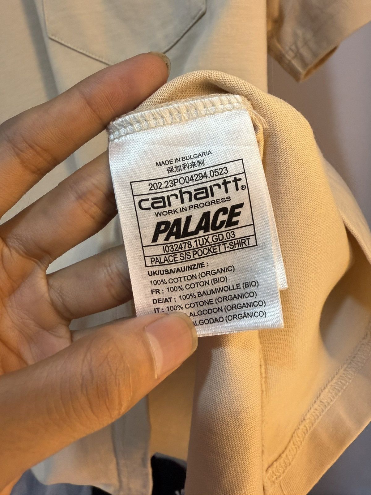 Carhartt Wip × Palace Carhartt x Palace Tee Size US M / EU 48-50 / 2 - 3 Thumbnail