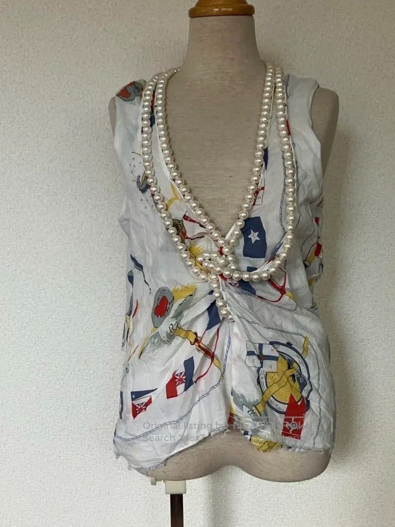 Junya Watanabe Junya Watanabe Beaded Vest Size M / US 6-8 / IT 42-44 - 1 Thumbnail