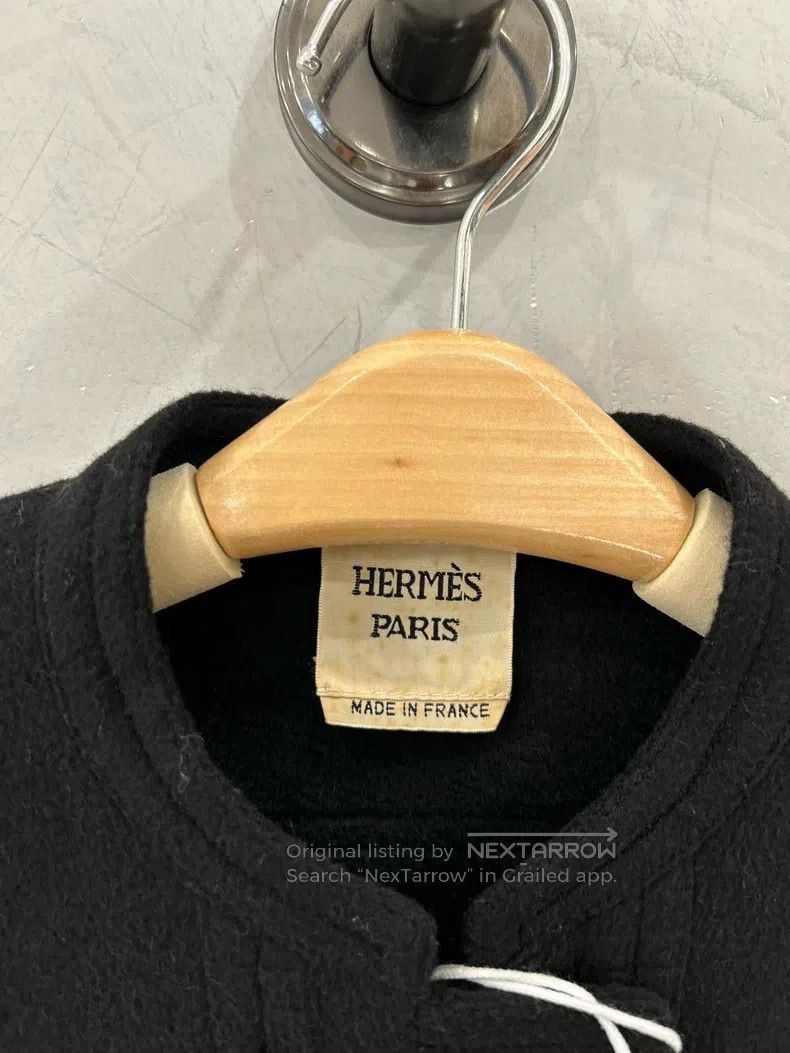 Hermes Hermes Black cashmere knitted jacket Size XXS / US 00 / IT 34 - 2 Thumbnail