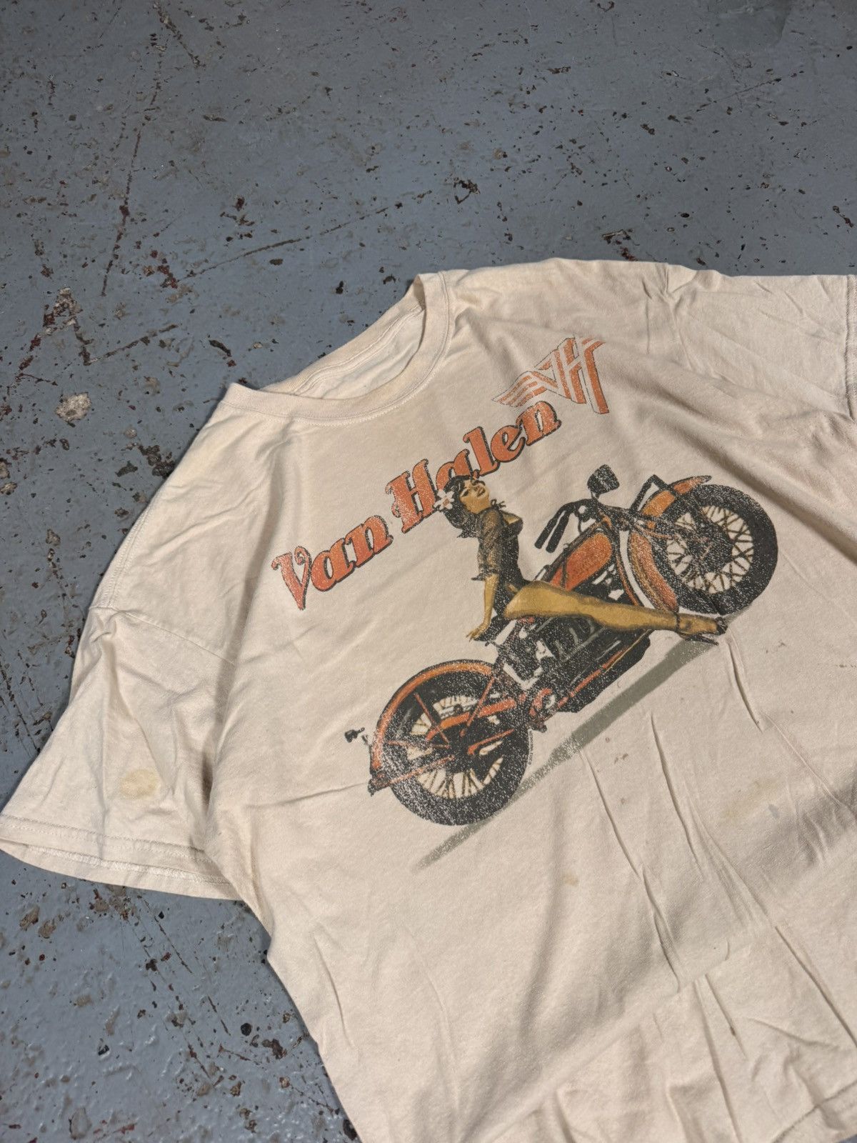 Vintage Vintage Van Halen Motorcycle Tee Size US L / EU 52-54 / 3 - 2 Thumbnail