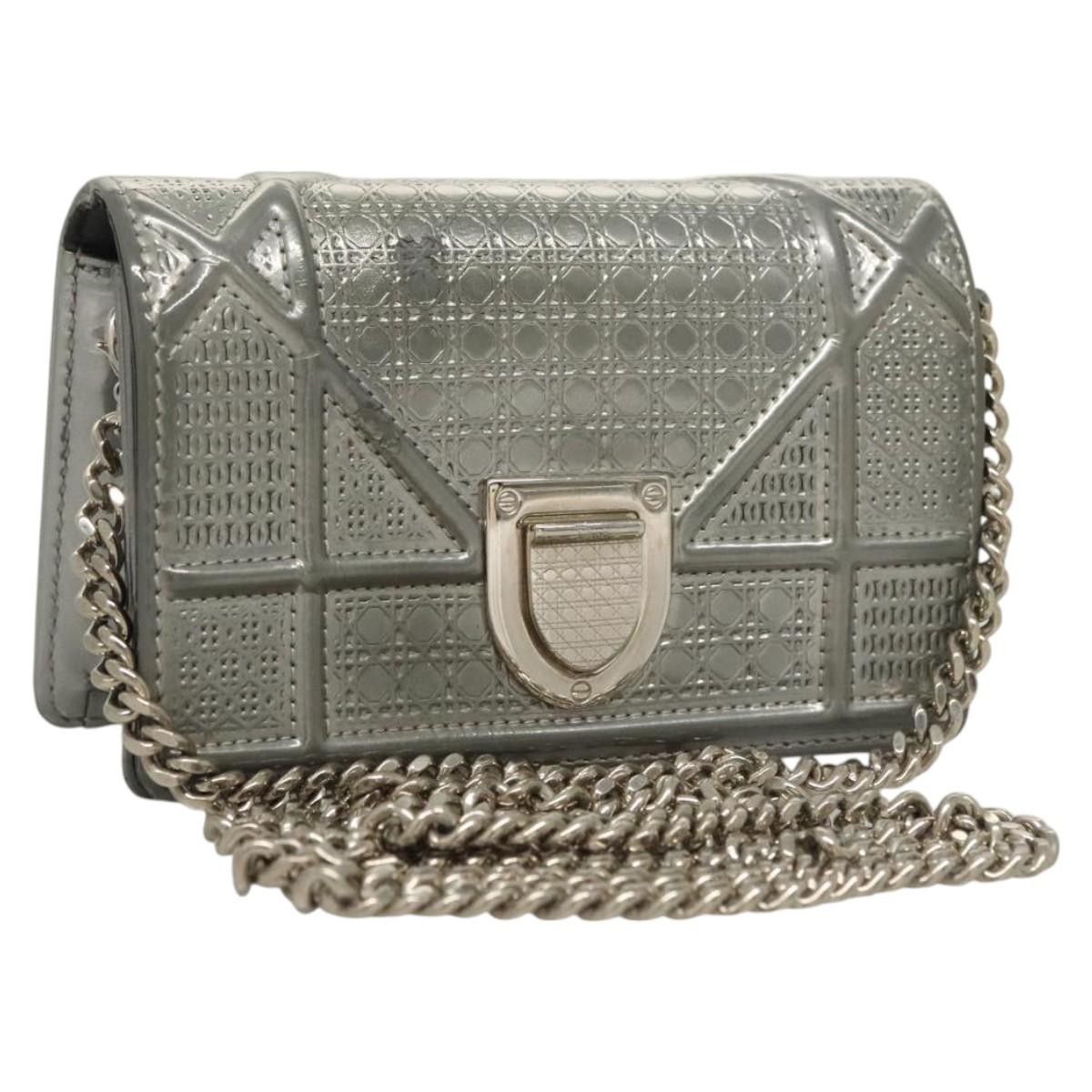 Dior Christian Dior Diorama Wallet on Chain Enamel Size ONE SIZE - 1 Thumbnail