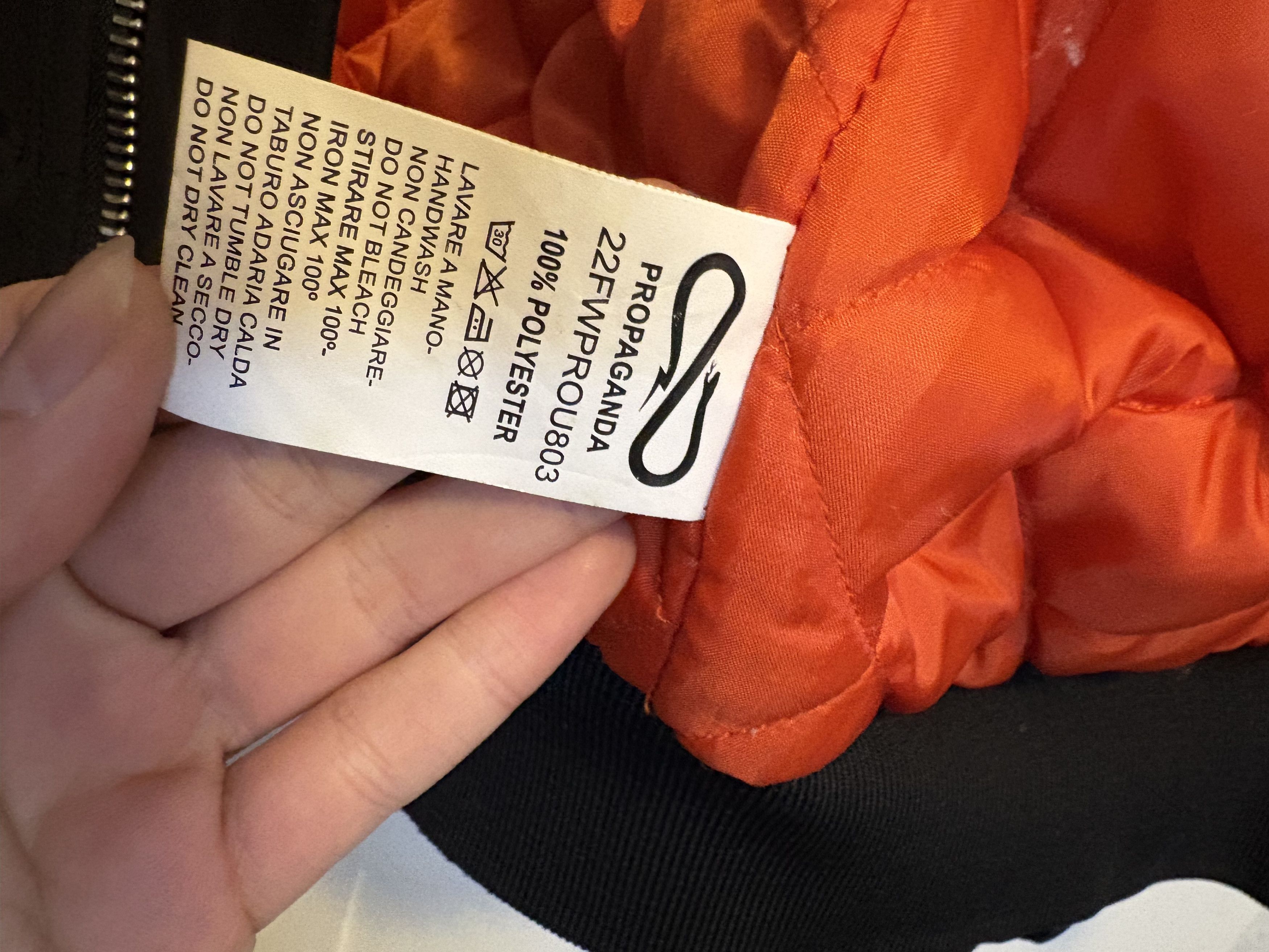 Other Propaganda Bomber Jacket - Tiger Back Print Size US S / EU 44-46 / 1 - 6 Thumbnail