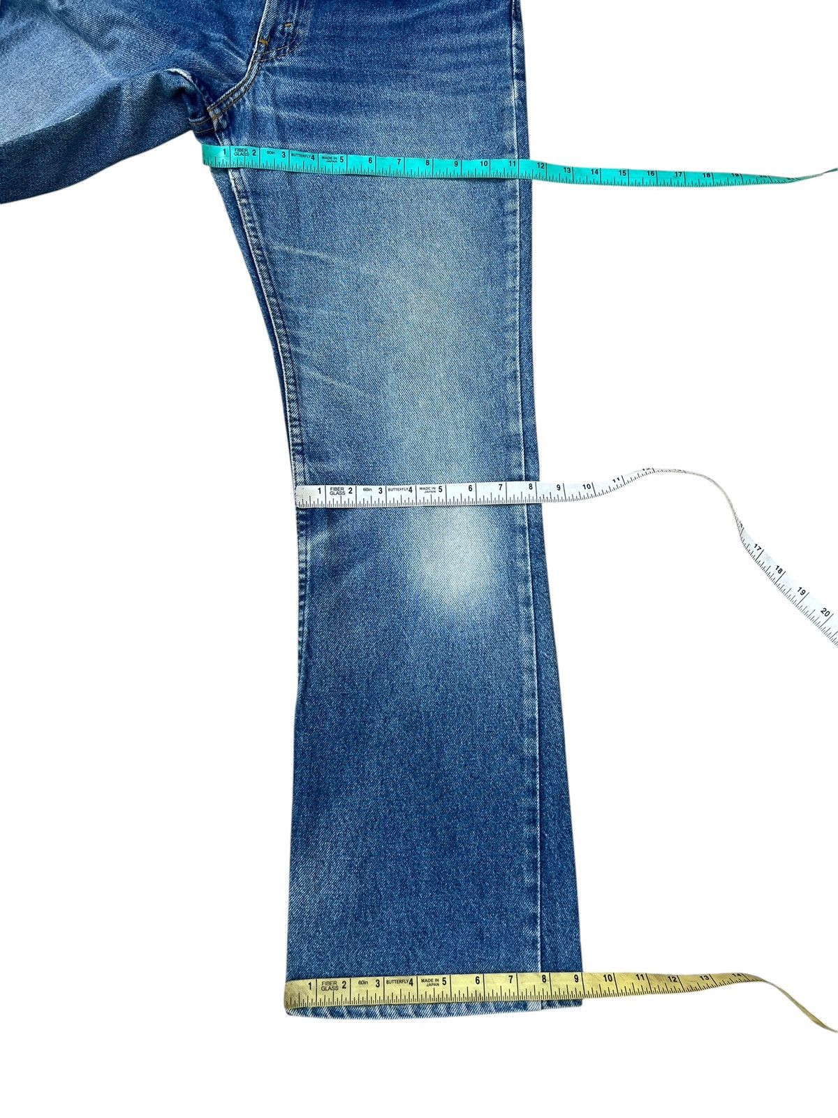 Vintage 90s Levi's 517 Faded Denim Bootcut Jeans Flare