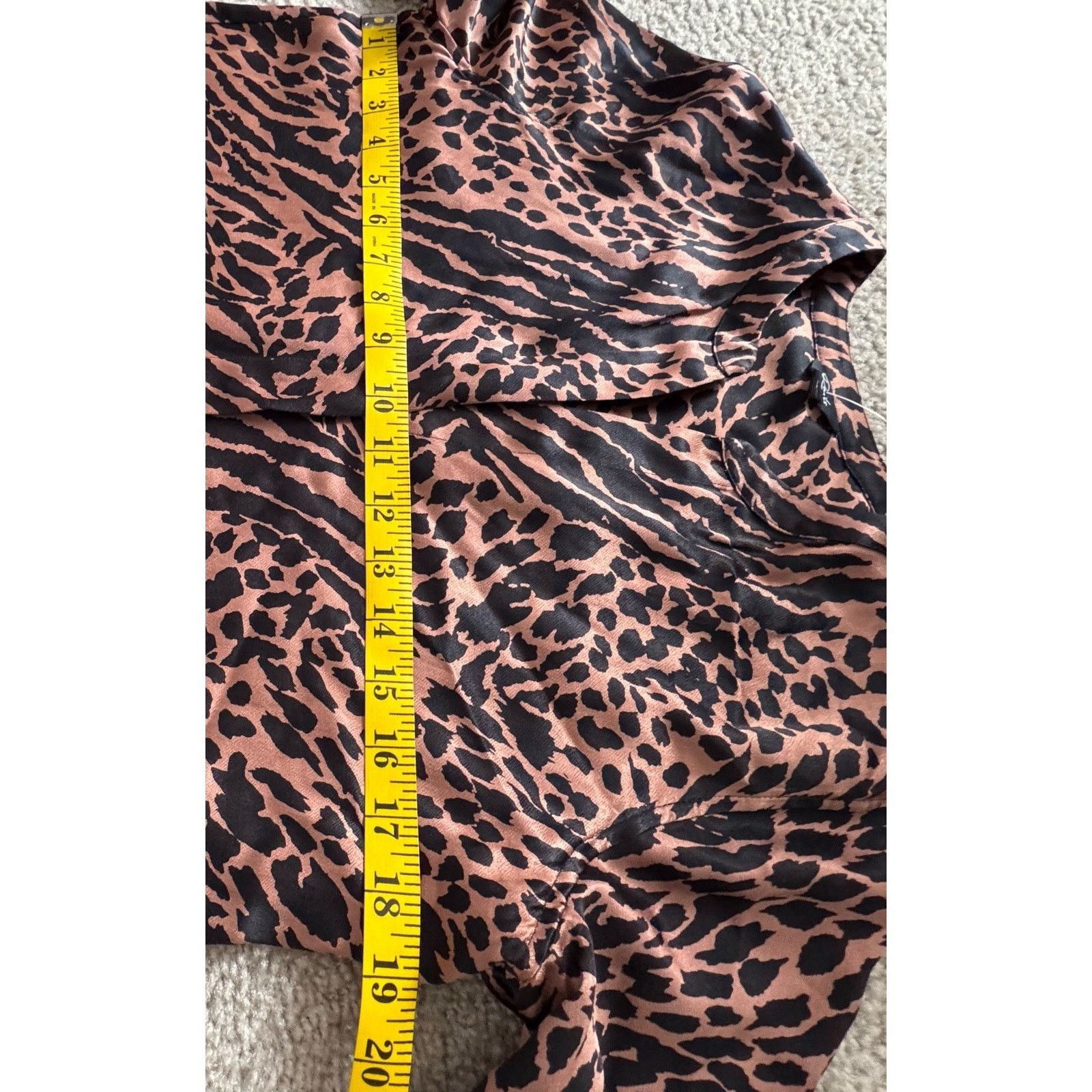 Rails Rails Pearl Cinnamon Animal Print Popover Blouse X-small xs Size XS / US 0-2 / IT 36-38 - 15 Thumbnail