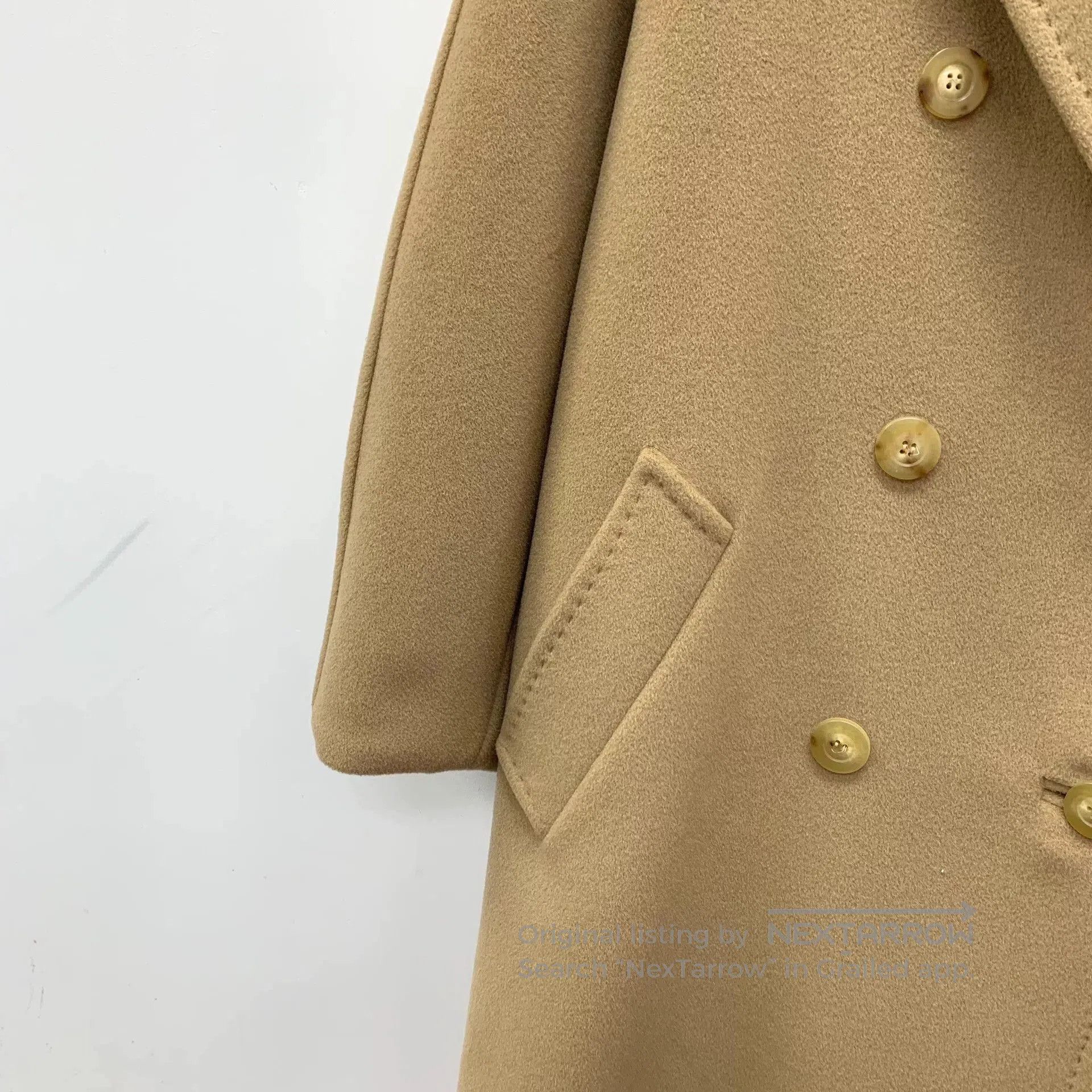 Other brown double-breasted wool coat by Maxmara. Size US S / EU 44-46 / 1 - 8 Thumbnail