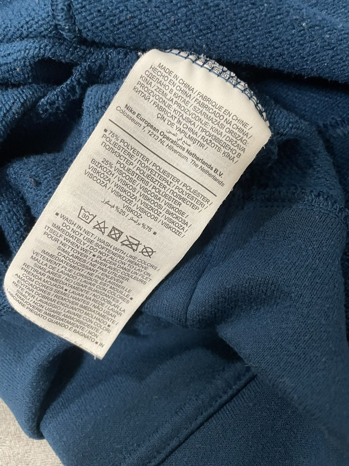 Nike Nike Dri-Fit Fleece Swoosh Logo Blue L Sweatshirt CJ4623-432 Size US L / EU 52-54 / 3 - 4 Thumbnail