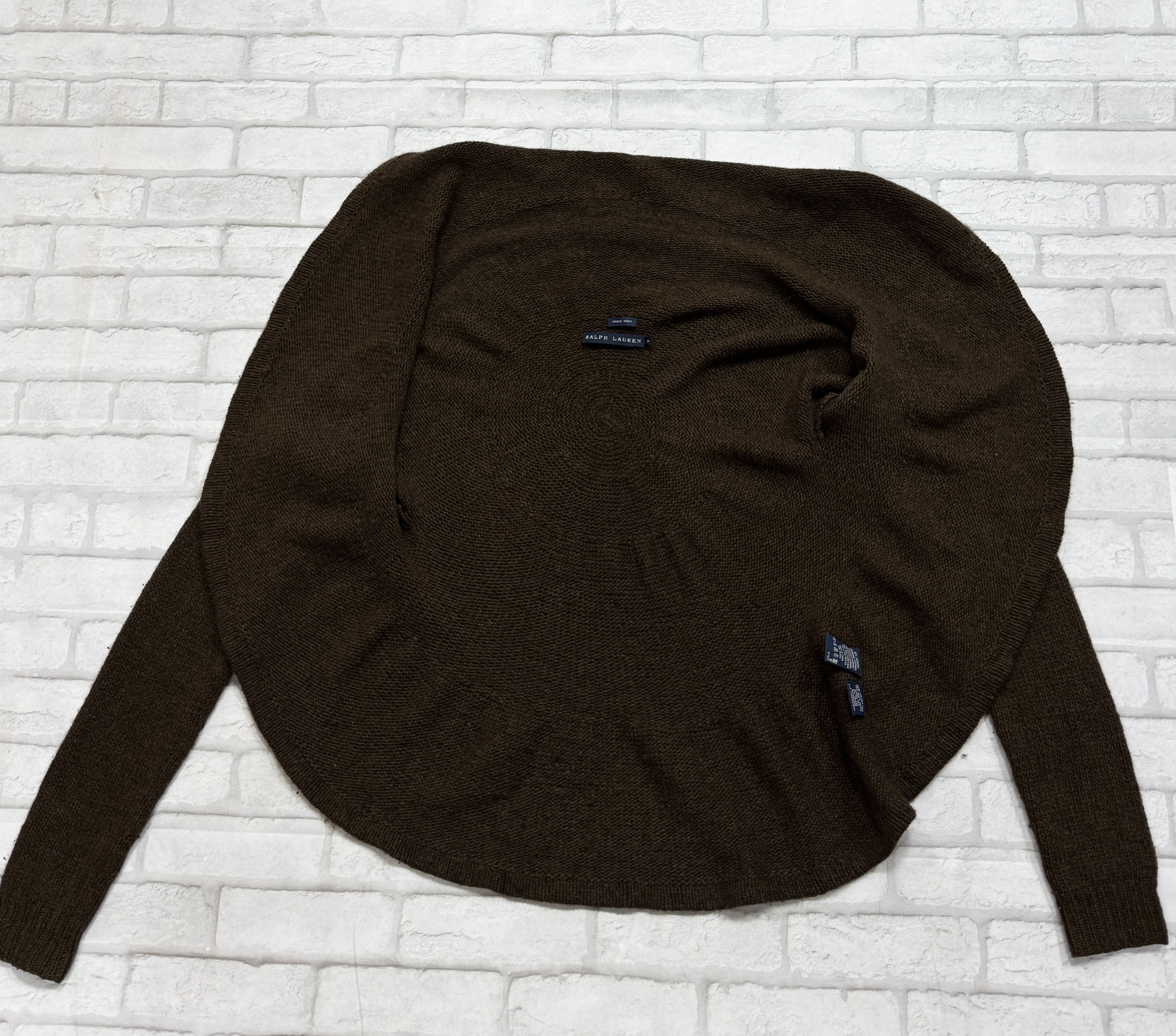 Polo Ralph Lauren Vintage Ralph Lauren Lauren Hand Knit Cashmere Wool Cardigan Size M / US 6-8 / IT 42-44 - 7 Thumbnail