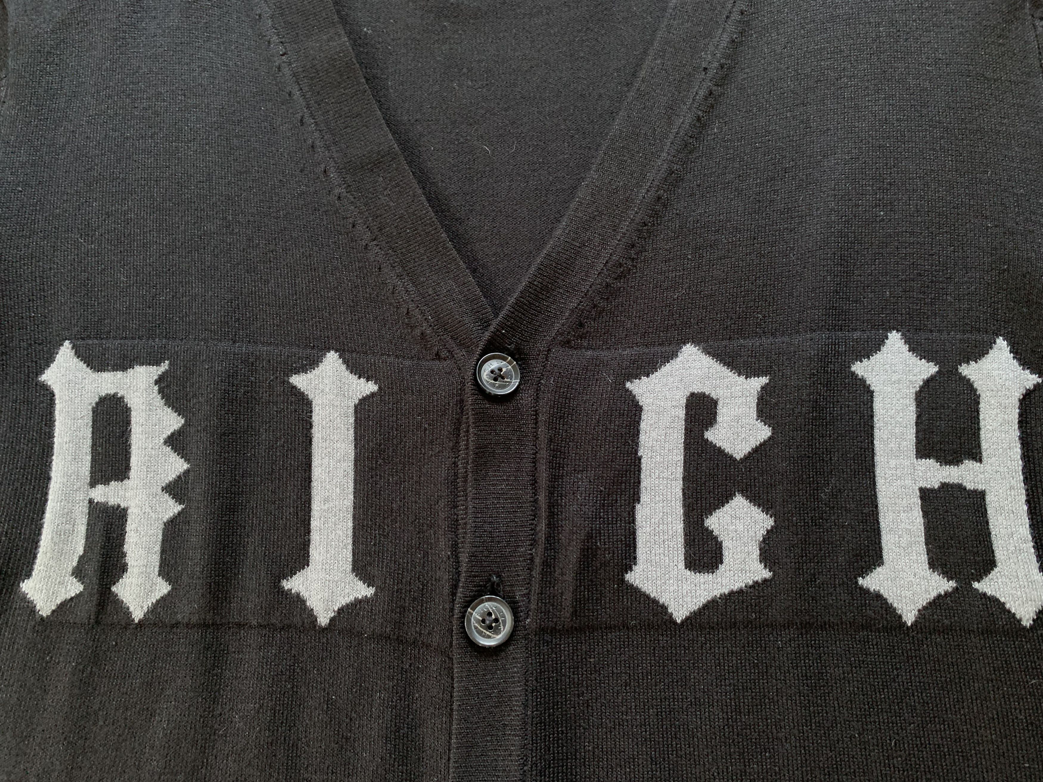 Designer × John Richmond John Richmond Black Cardigan Size US M / EU 48-50 / 2 - 5 Thumbnail