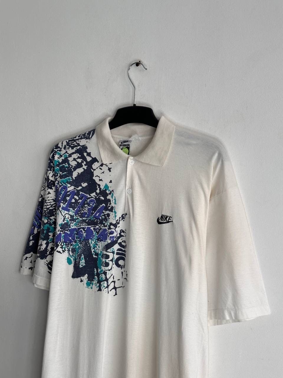 Nike × Vintage Nike Challenge Court 90s Men’s Tennis Polo Agassi Nadal Size US XL / EU 56 / 4 - 3 Thumbnail