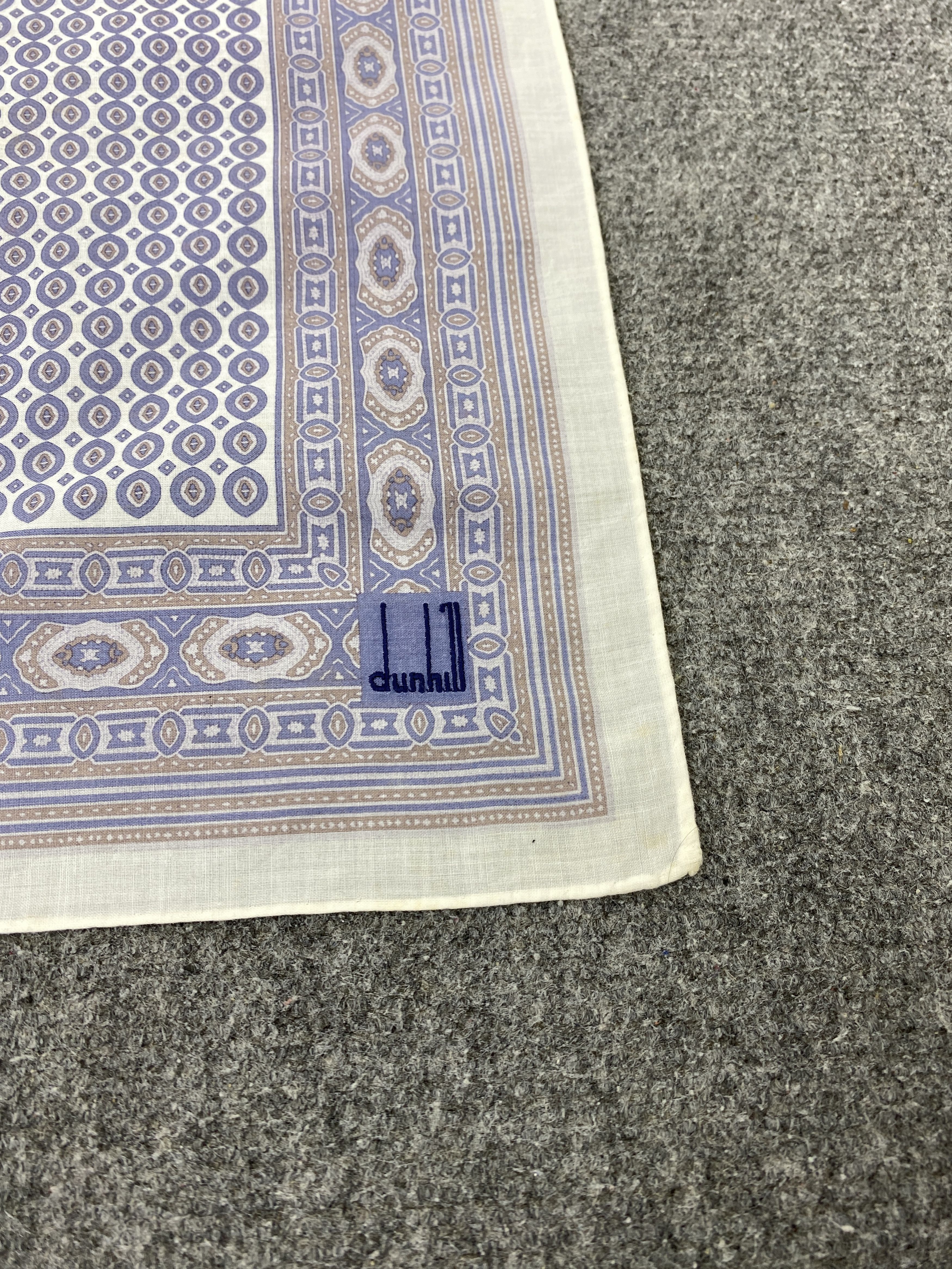 Alfred Dunhill Vintage Dunhill Handkerchief / Neckerchief KT0270 Size ONE SIZE - 5 Thumbnail