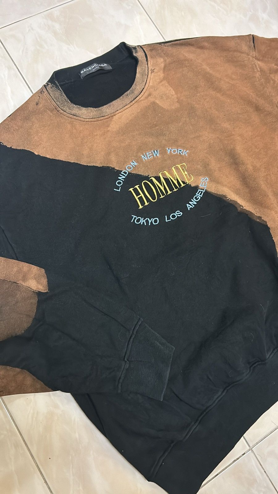 Other SWEATSHIRT NICE DESIGN LONDON NEW YORK Size US XXL / EU 58 / 5 - 3 Thumbnail