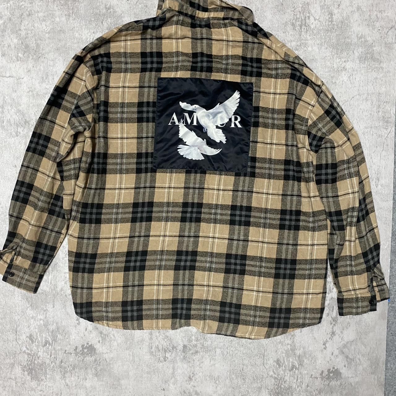 Other Tan and black flannel shirt with a relaxed fit #flannel Size US XS / EU 42 / 0 - 4 Thumbnail