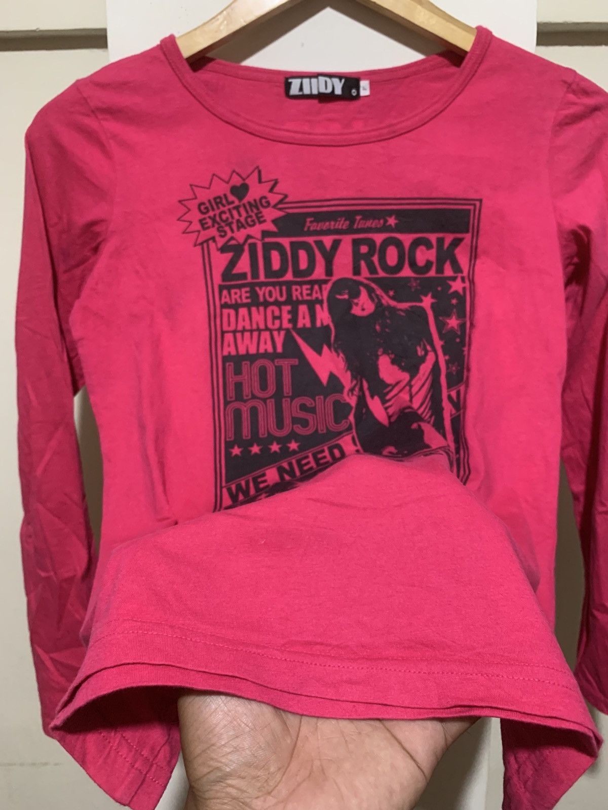 Hysteric Glamour × Undercover Japanese Ziddy Grove Hysteric Glamour Style Longsleeve Tee Size US S / EU 44-46 / 1 - 5 Thumbnail