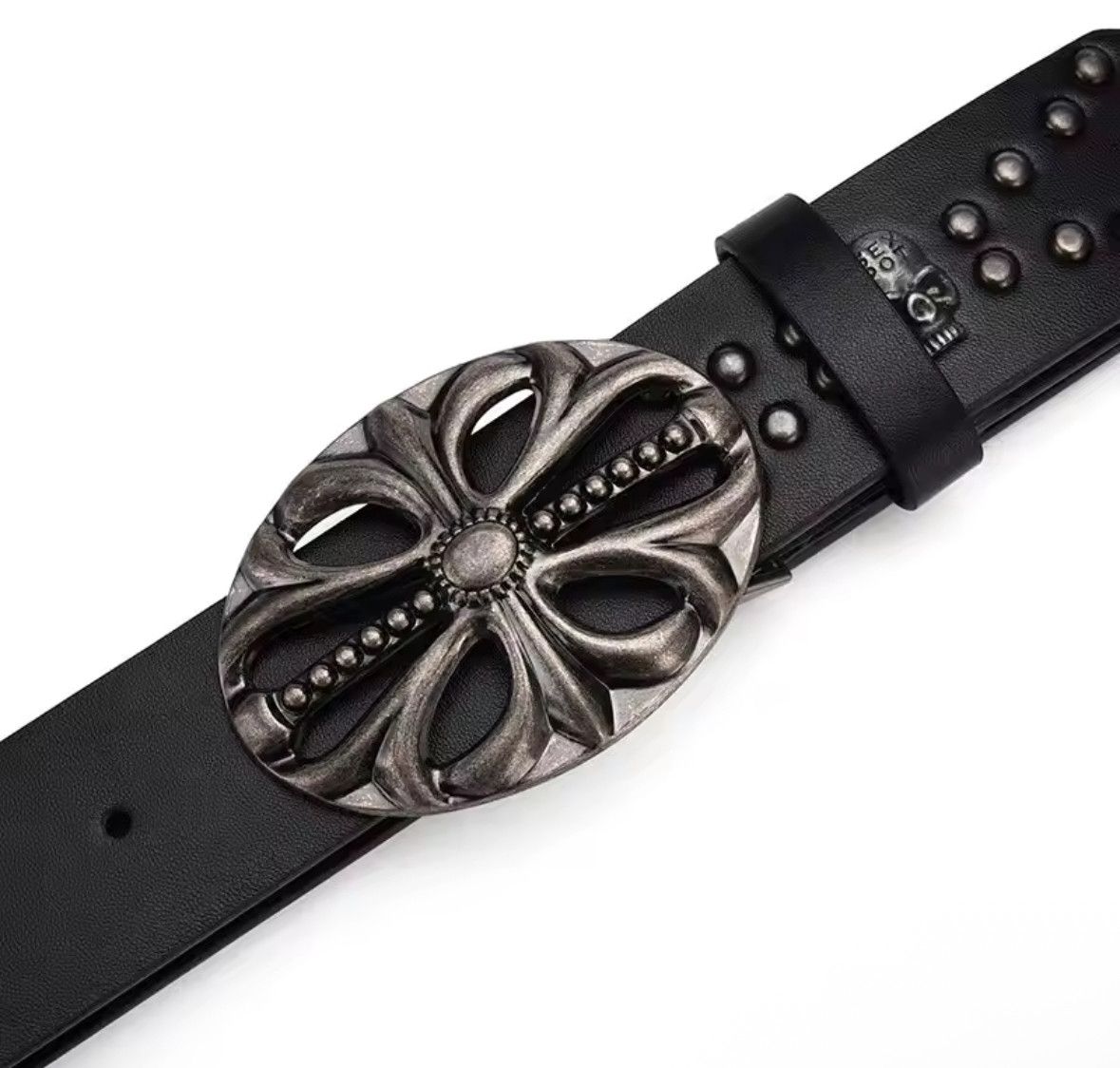 Japanese Brand Streetwear Belt Bohemian Skull Skeleton Head Punk Rock Y2K Size ONE SIZE - 3 Thumbnail