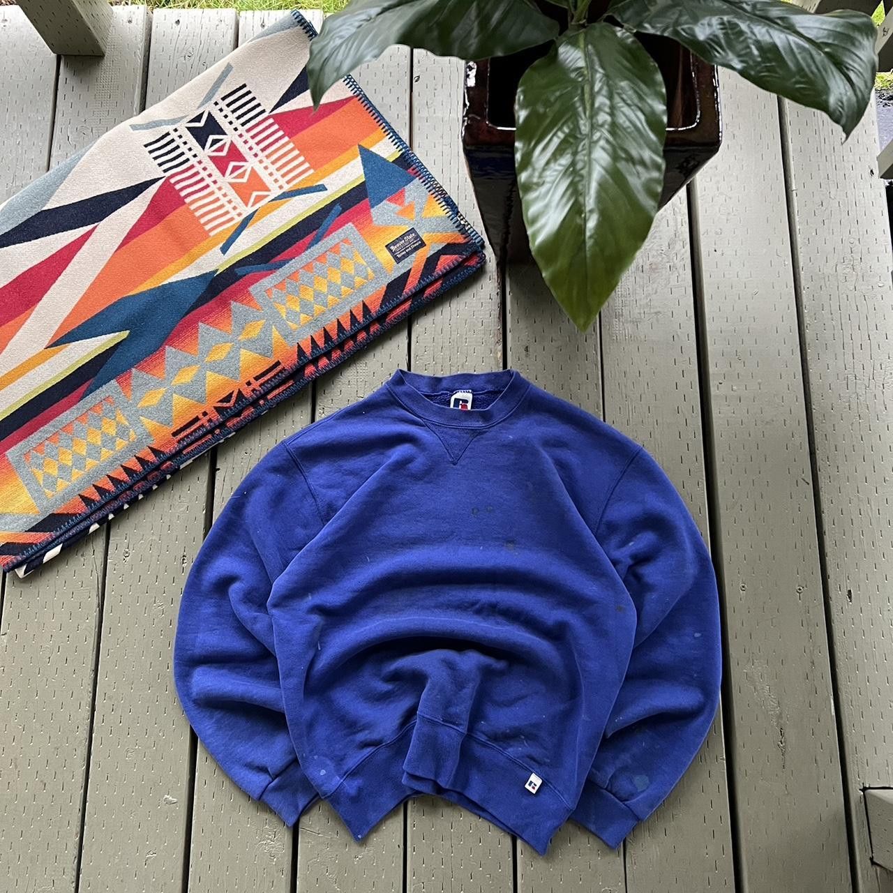 Russell Athletic × Vintage Vintage Russell Athletic Sweatshirt Size US M / EU 48-50 / 2 - 2 Thumbnail