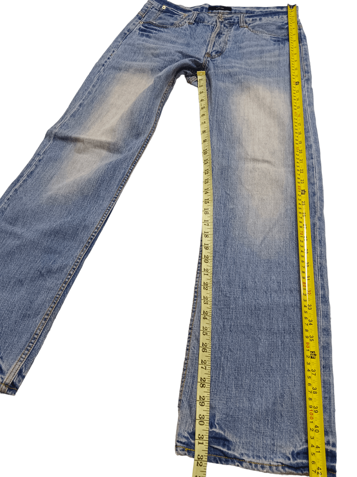 Global Work Global Work Selvedge Distressed Denim Size US 32 / EU 48 - 13 Thumbnail