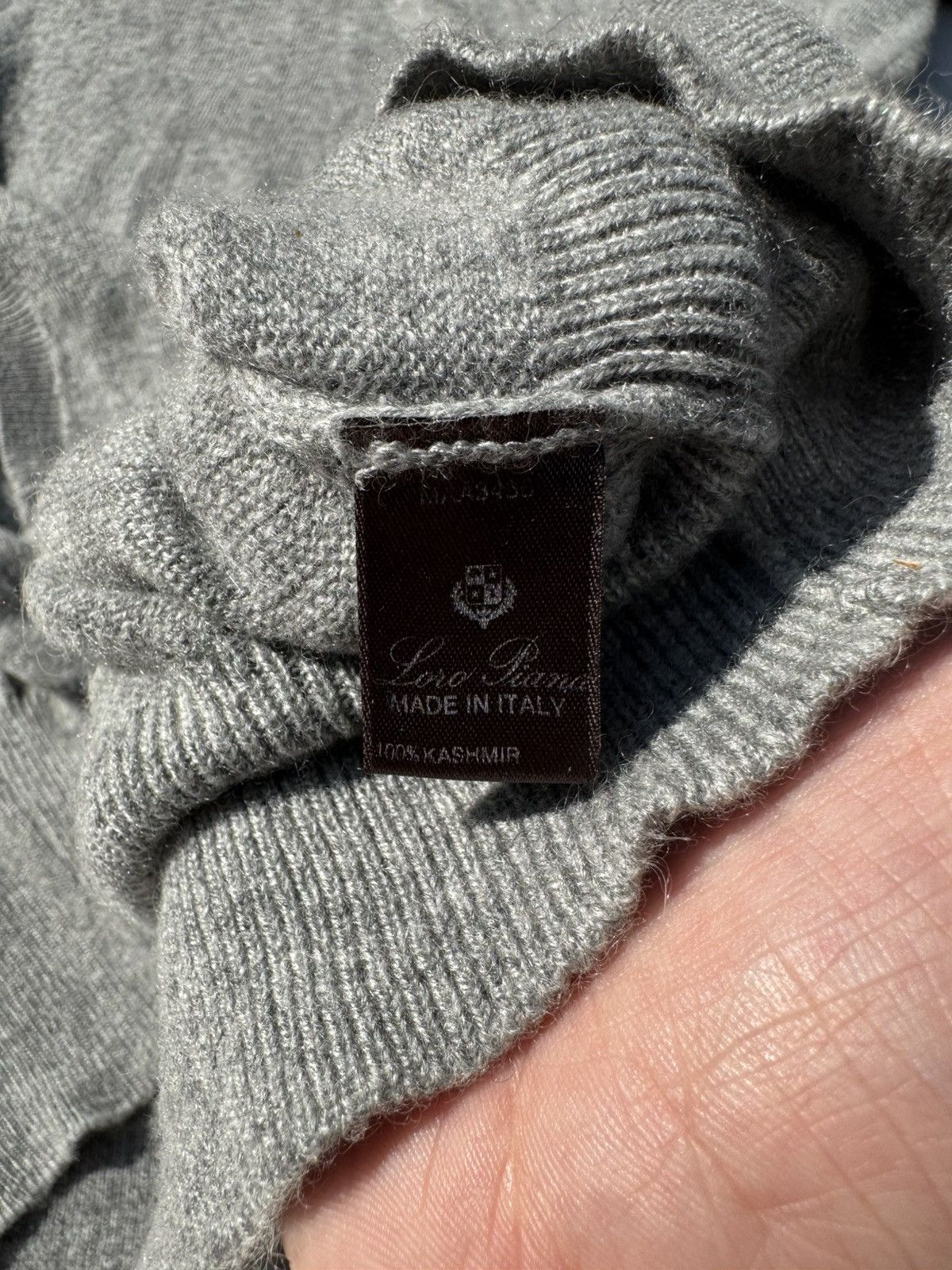 Loro Piana Loro Piana Women’s Cashmere Knit Set Sweater + Pants Gray Size M / US 6-8 / IT 42-44 - 10 Thumbnail