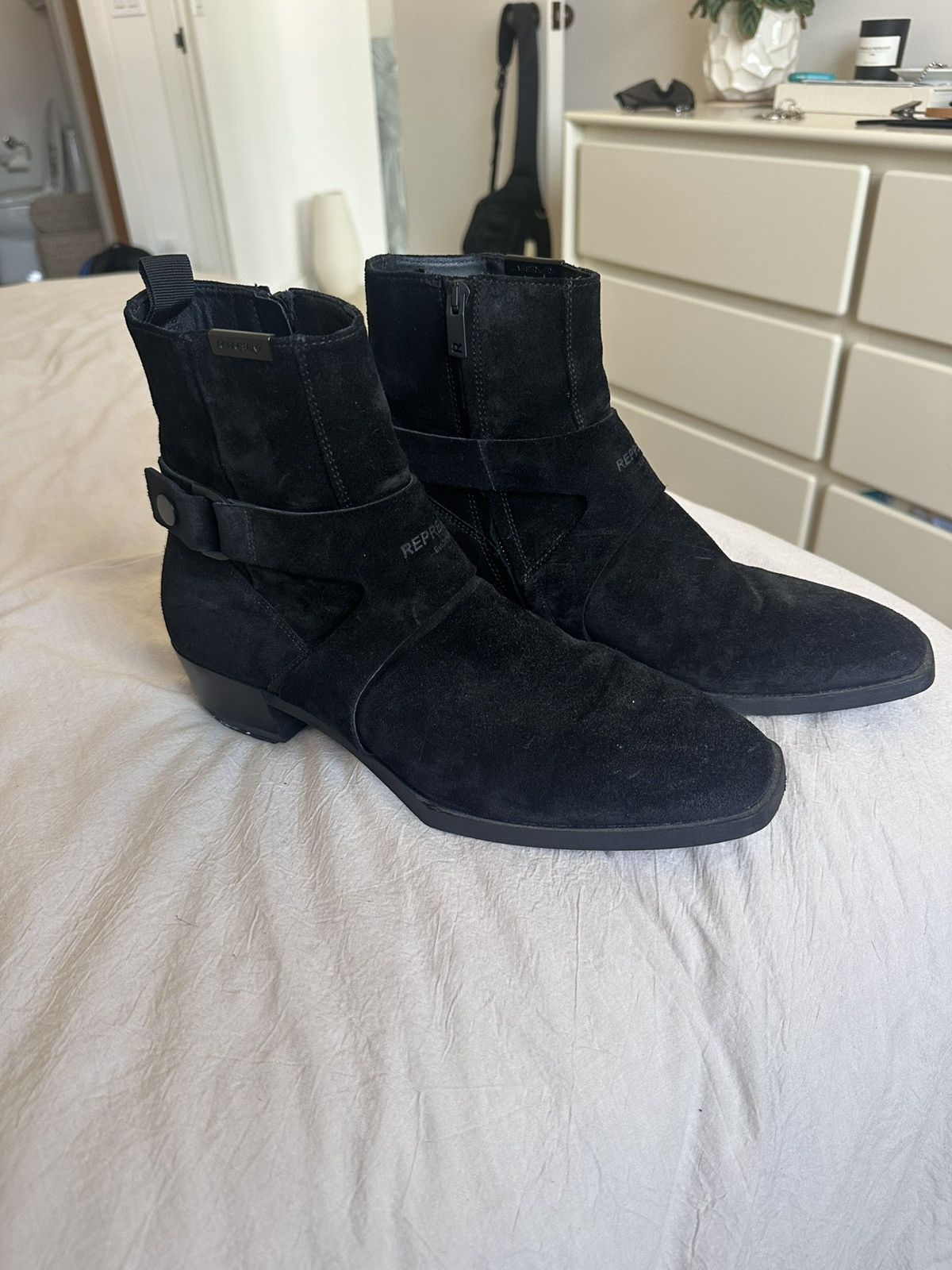 【REPRESENT】ZIPPED STRAP 10 BOOT☆EU44 Represent Clo. Represent Zipped Strap Boot | Grailed