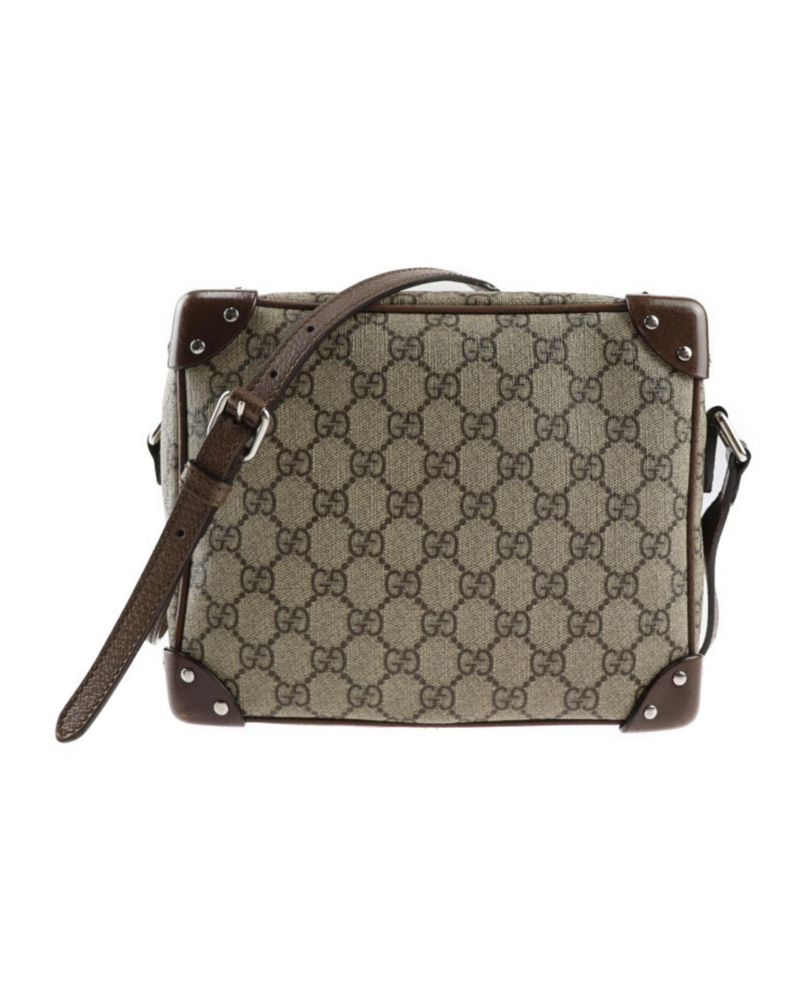 image of Gucci Versatile GG Supreme Handbag in Beige, Women's
