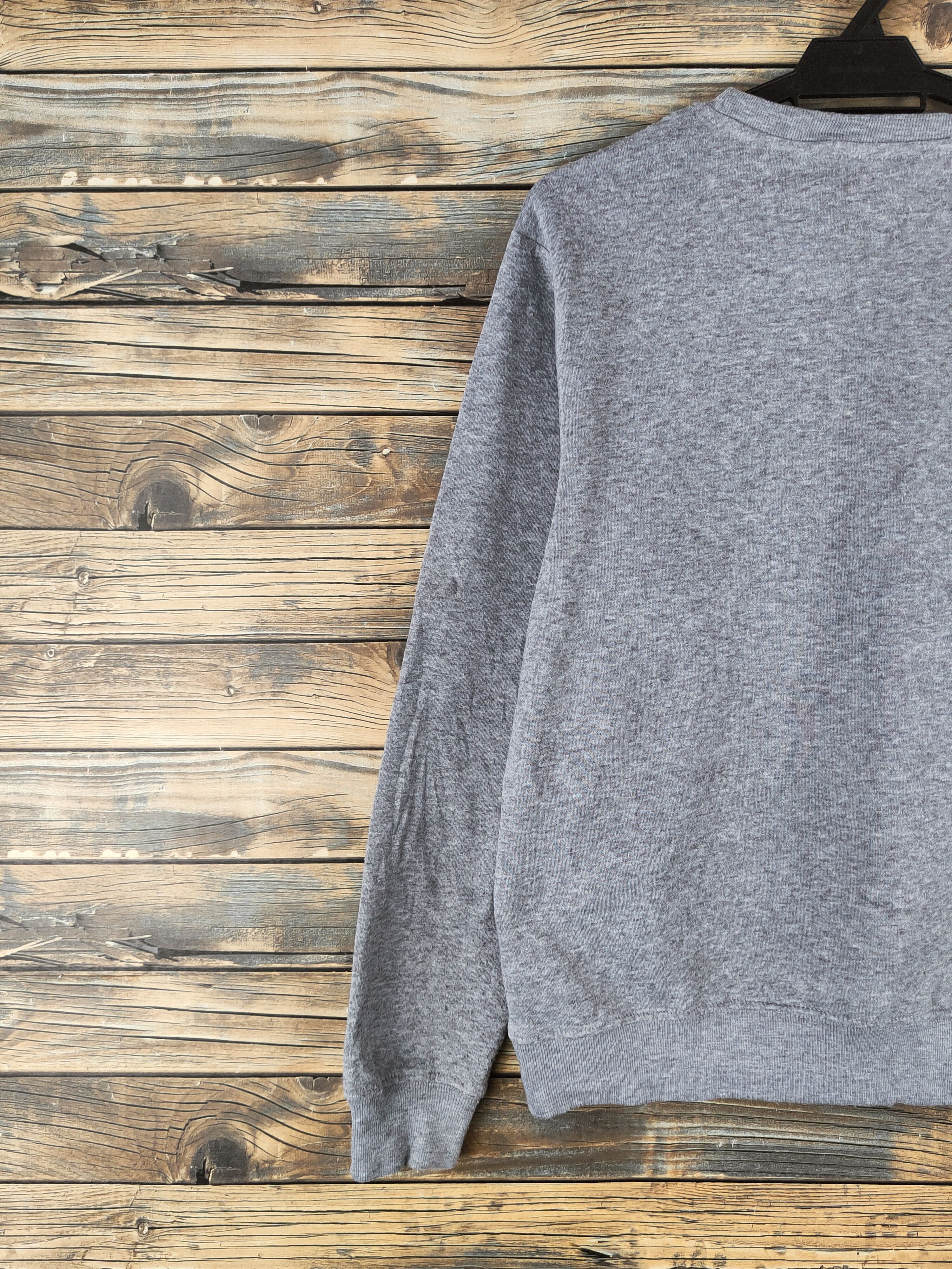 Japanese Brand Vintage New Wave Club Gray Sweatshirts Size US M / EU 48-50 / 2 - 7 Thumbnail