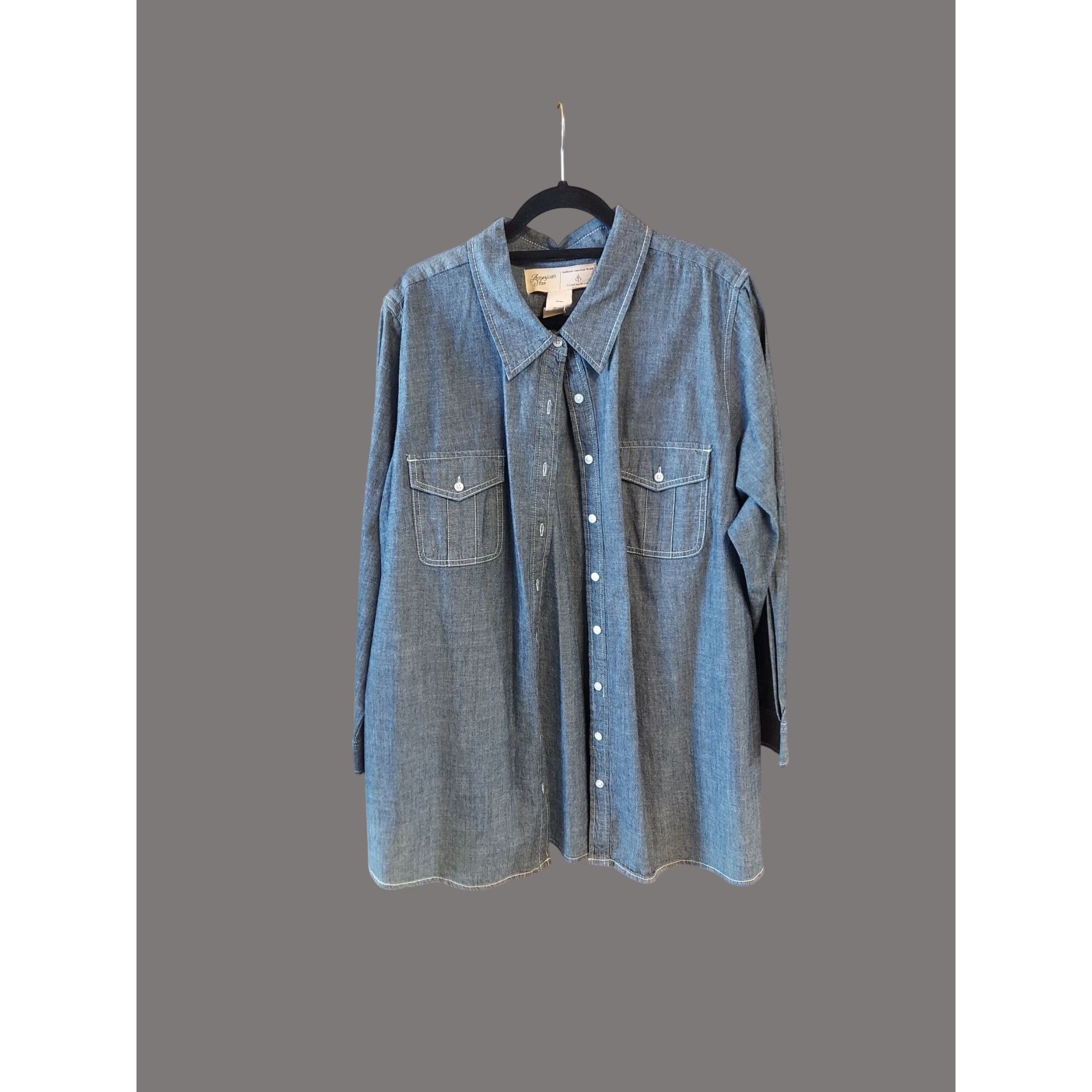 Other Three Womens Plus Size Shirts Bundle 3X-4X Q02 S Size 3XL / US 20-22 - 3 Thumbnail