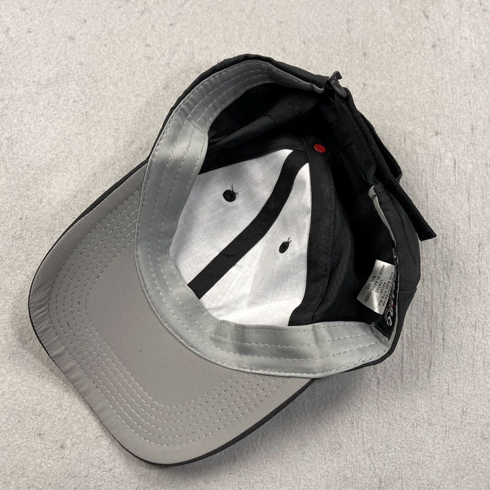 Imperial Imperial Golf Hat Adult One Size Black Strapback Adjustable Size ONE SIZE - 4 Thumbnail