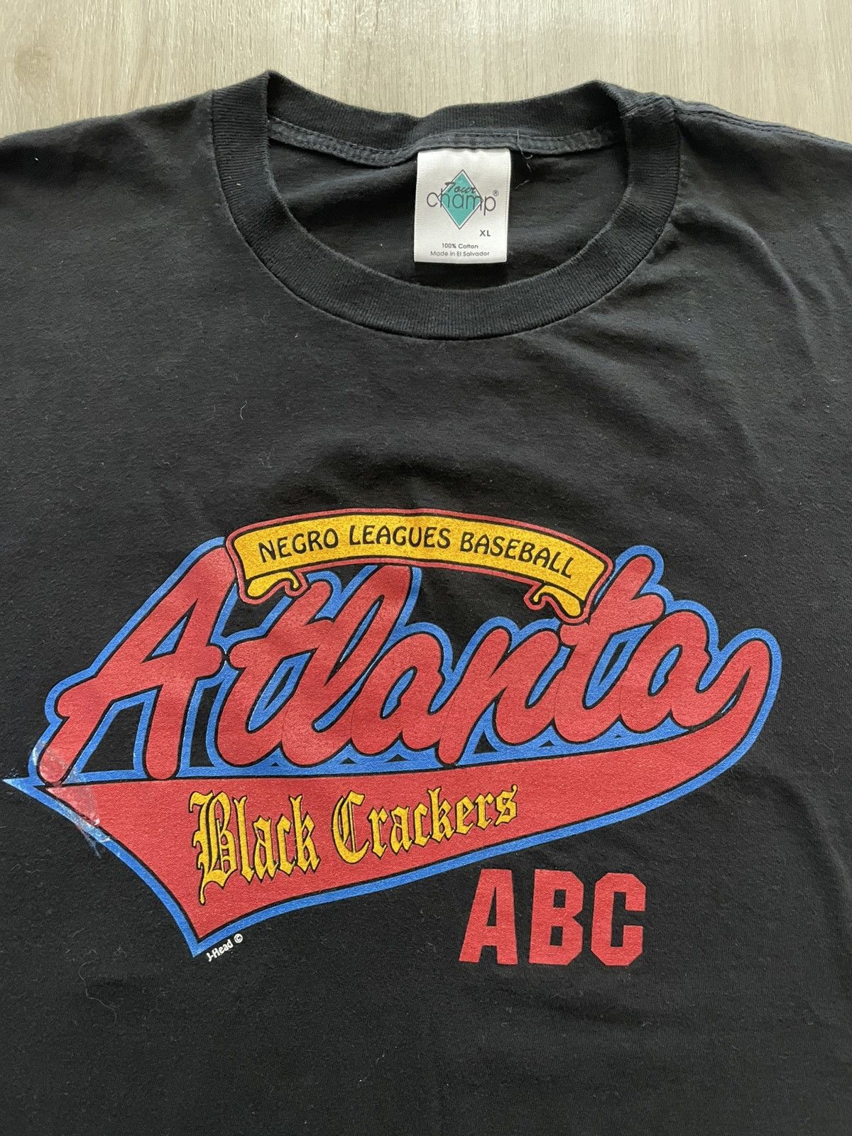 Vintage VTG 90s Atlanta Black Crackers Negro Leagues Baseball Sz XL Size US XL / EU 56 / 4 - 2 Thumbnail