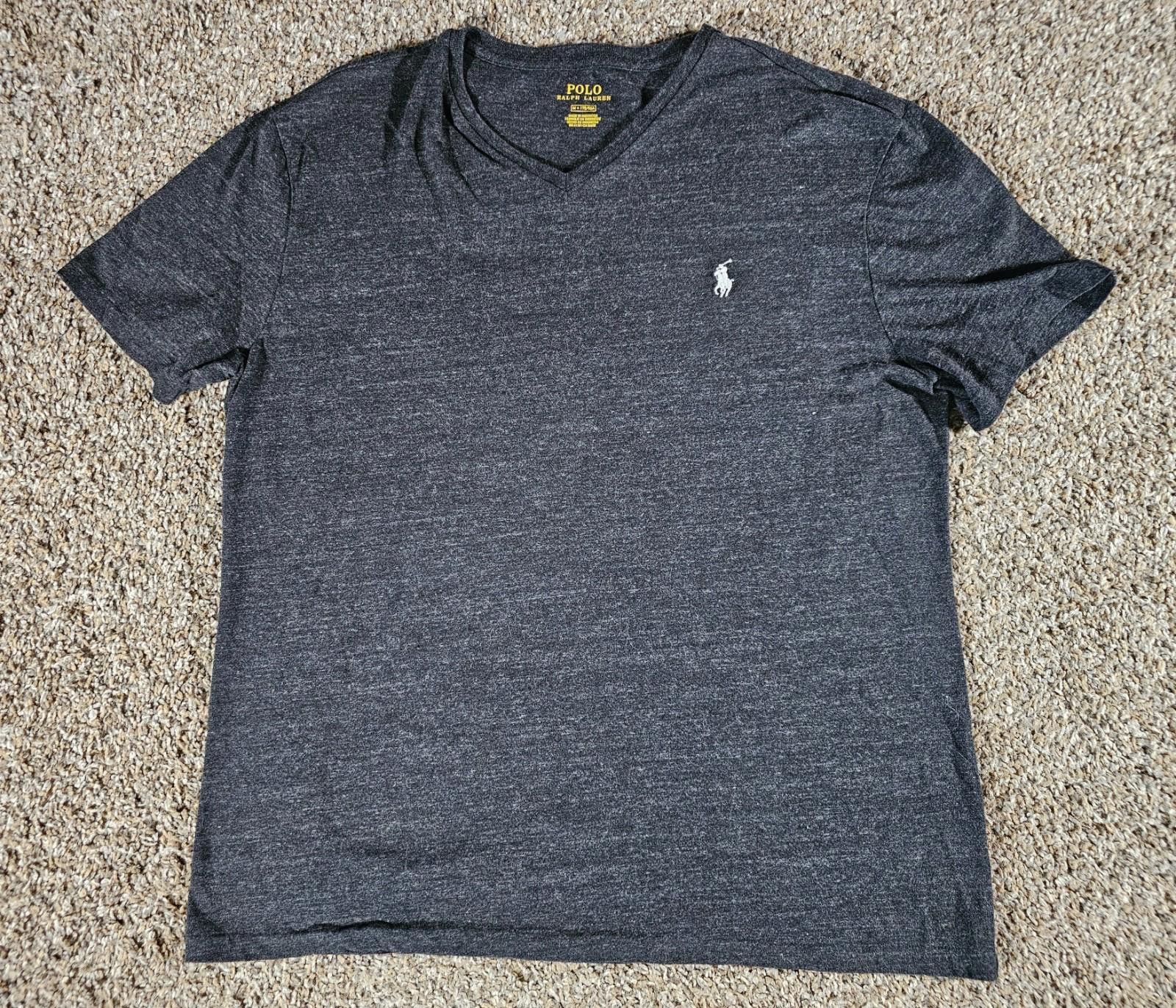 Polo Ralph Lauren Polo Ralph Lauren V-neck M Gray Shirt Size US M / EU 48-50 / 2 - 2 Thumbnail