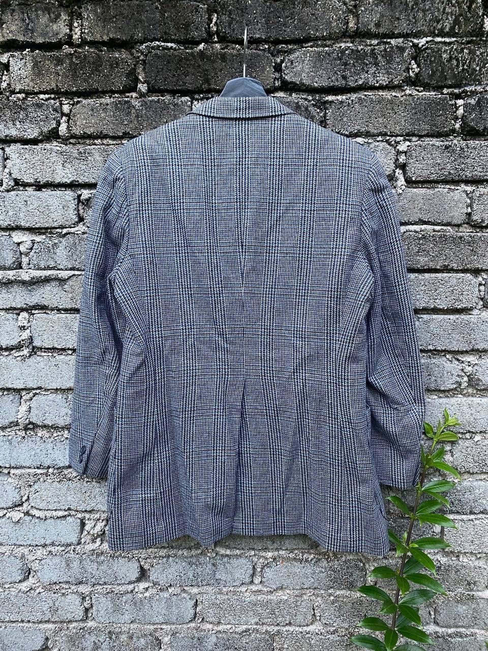 Aries × Vintage Vintage 80s Cortass By Aries Wool Plaid Coat Size 50S - 10 Thumbnail
