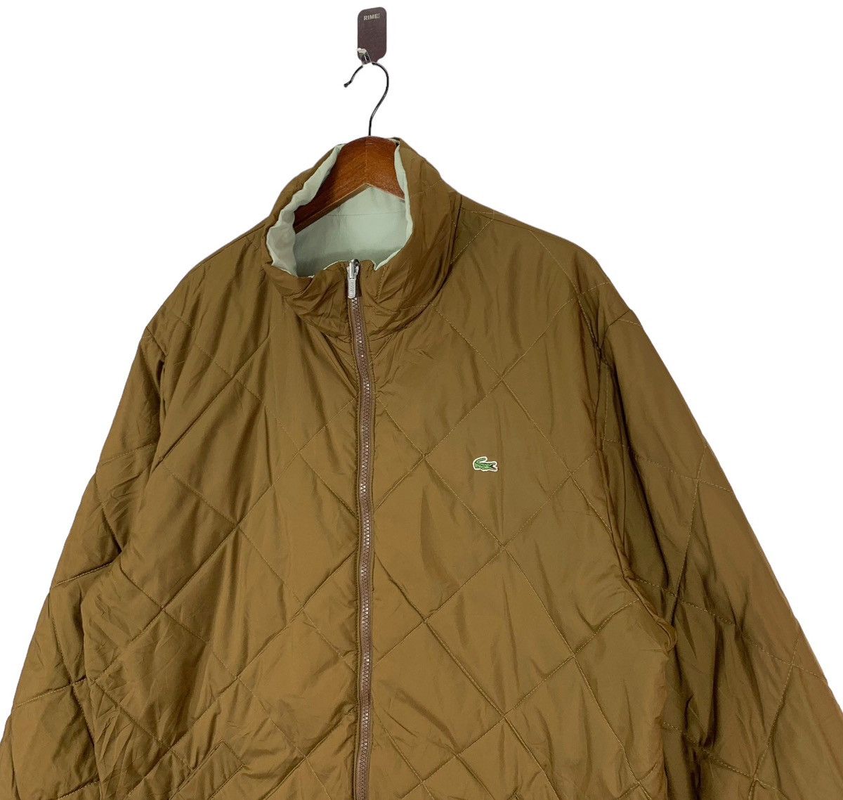 Lacoste × Vintage VINTAGE LACOSTE QUILTED PUFFER REVERSIBLE NYLON JACKET Size US L / EU 52-54 / 3 - 3 Thumbnail
