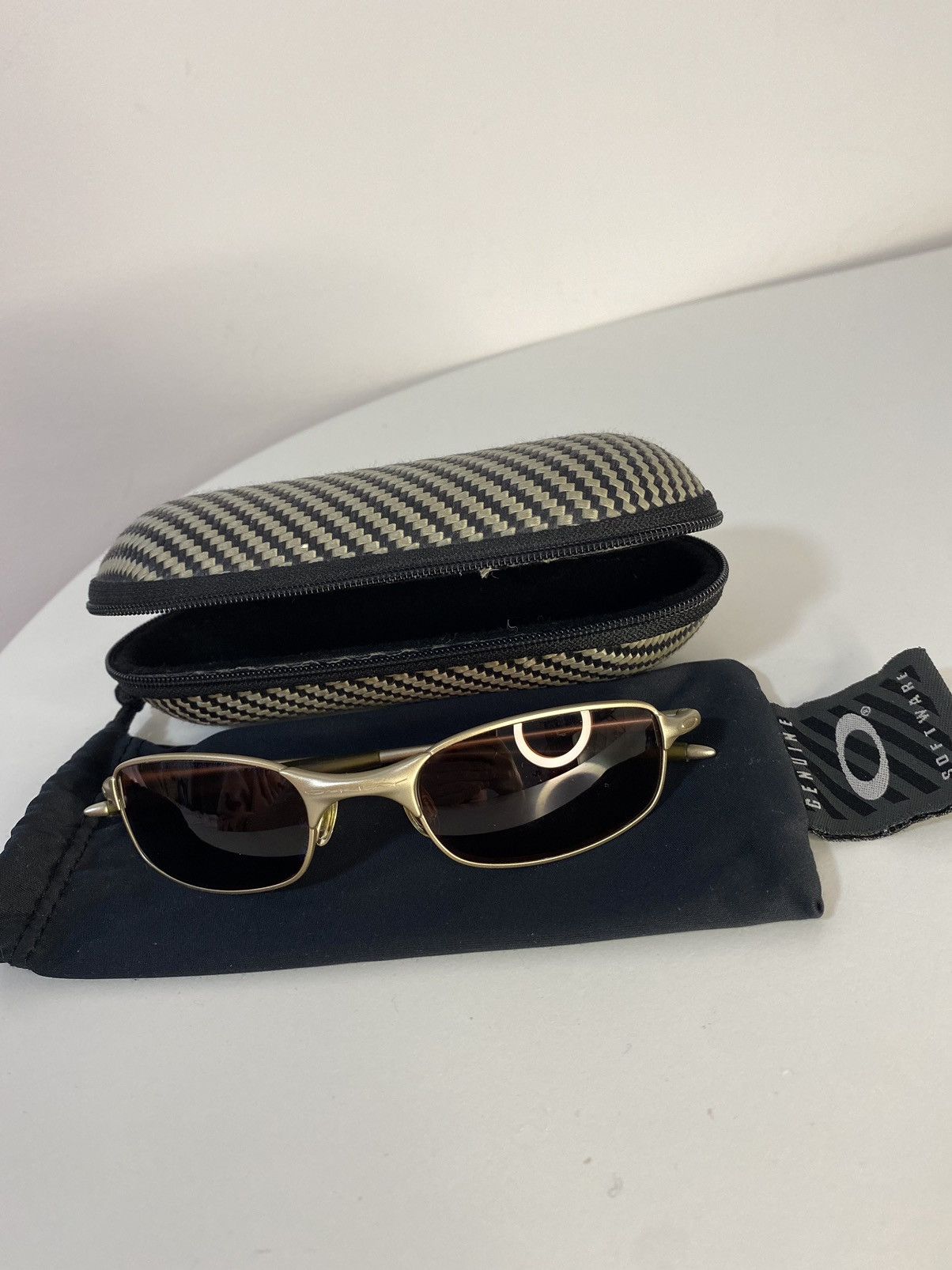 image of Oakley Sunglasses in Gold, Men's