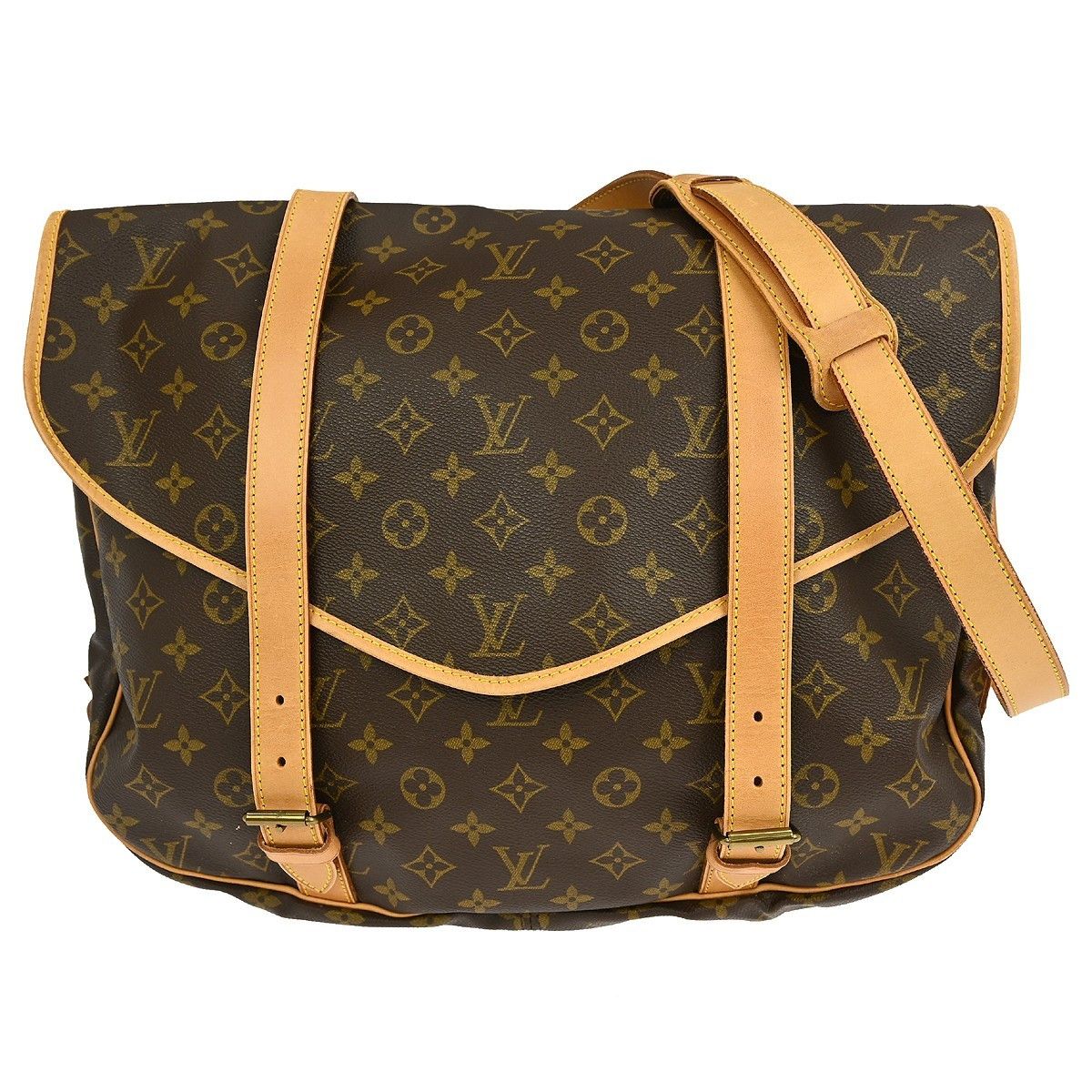 Louis Vuitton Louis Vuitton Saumur Handbag Monogram Canvas Size ONE SIZE - 1 Thumbnail