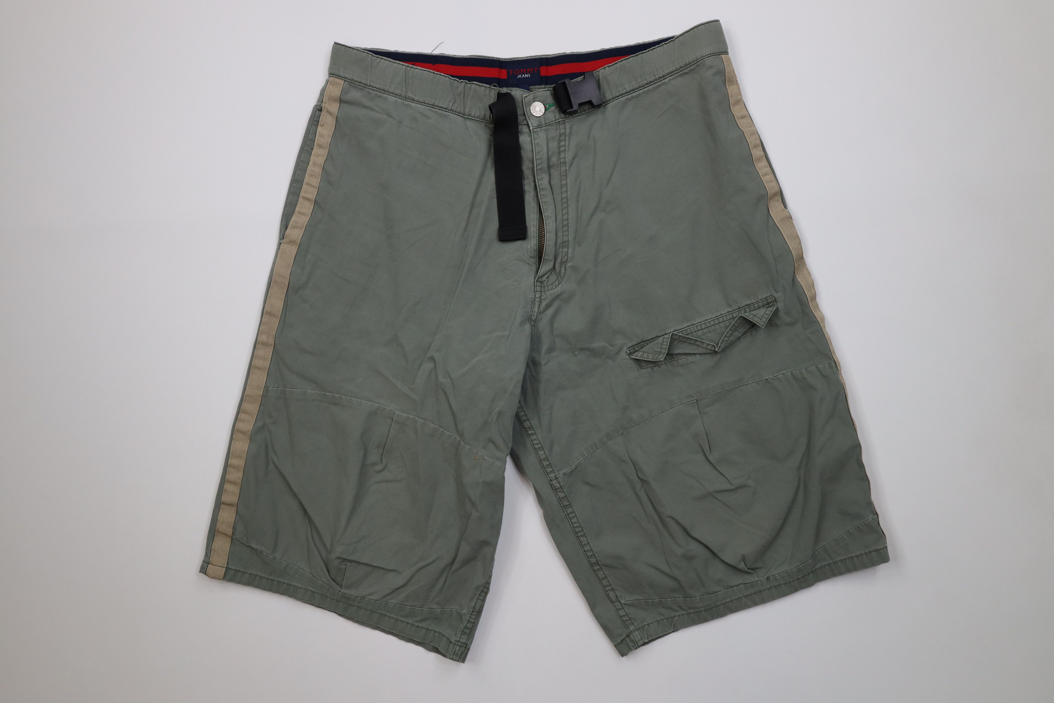Tommy Hilfiger Vintage 90s Tommy Hilfiger Fit Double Knee Shorts AS IS Size US 36 / EU 52 - 1 Thumbnail