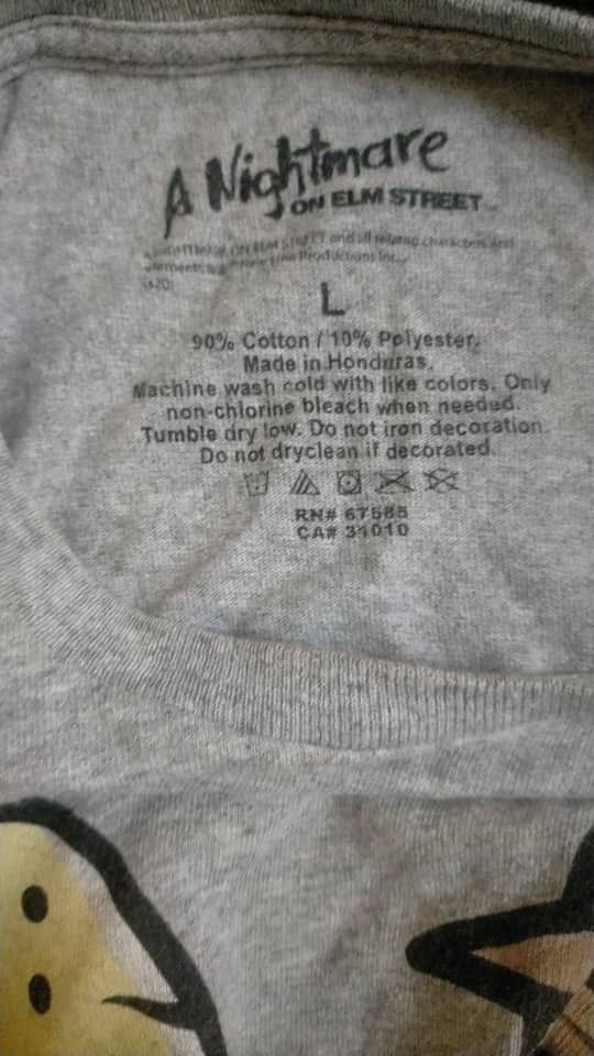 Other × Vintage Vintage Nightmare on Elm Street Graphic Tees Shirt Size US L / EU 52-54 / 3 - 4 Thumbnail