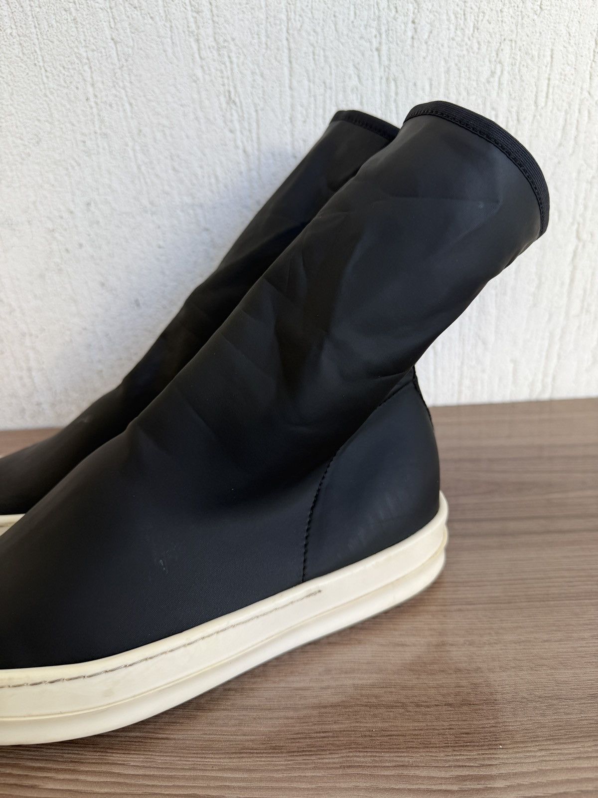 Rick Owens Drkshdw ❤️Neoprene suba socks Ramones Size US 8 / IT 38 - 3 Thumbnail