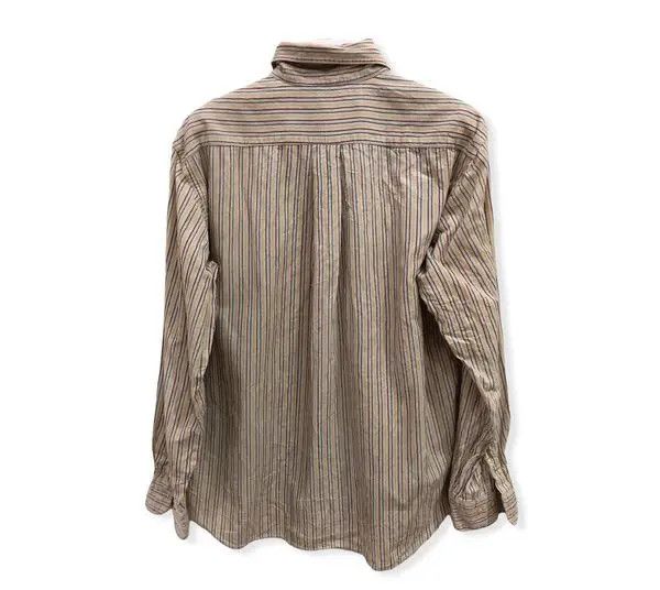 Vintage Vintage Blangrayish Striped Design Flannel Shirt 👕 Size US M / EU 48-50 / 2 - 4 Thumbnail