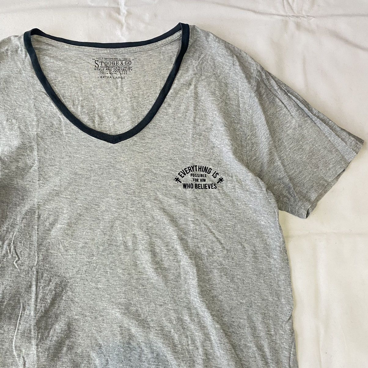 If Six Was Nine × Japanese Brand × Le Grande Bleu (L.G.B.) Vintage Holy Grail Classic Virgin Mary Bandana Graphic Tees Size US XL / EU 56 / 4 - 5 Thumbnail