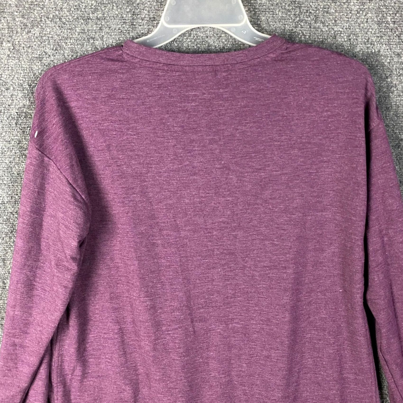 Jockey Jockey Sweatshirt Women Medium Pullover Purple Polyester Blend Adults M Size M / US 6-8 / IT 42-44 - 7 Thumbnail