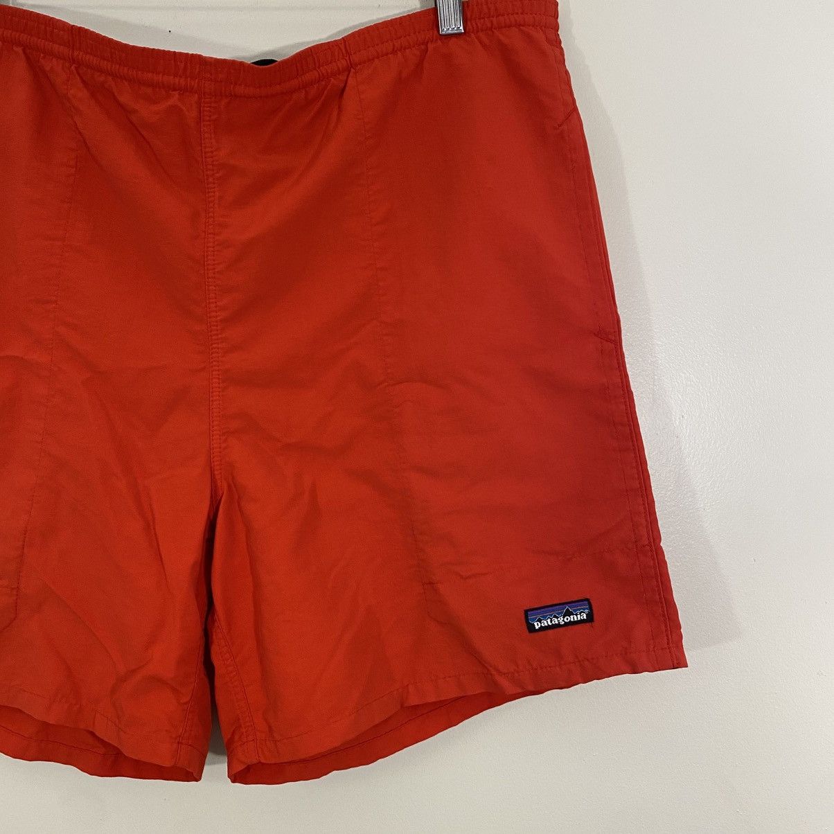 Patagonia × Vintage Vintage 90s Patagonia Swim Shorts Red XL Size US 38 / EU 54 - 3 Thumbnail
