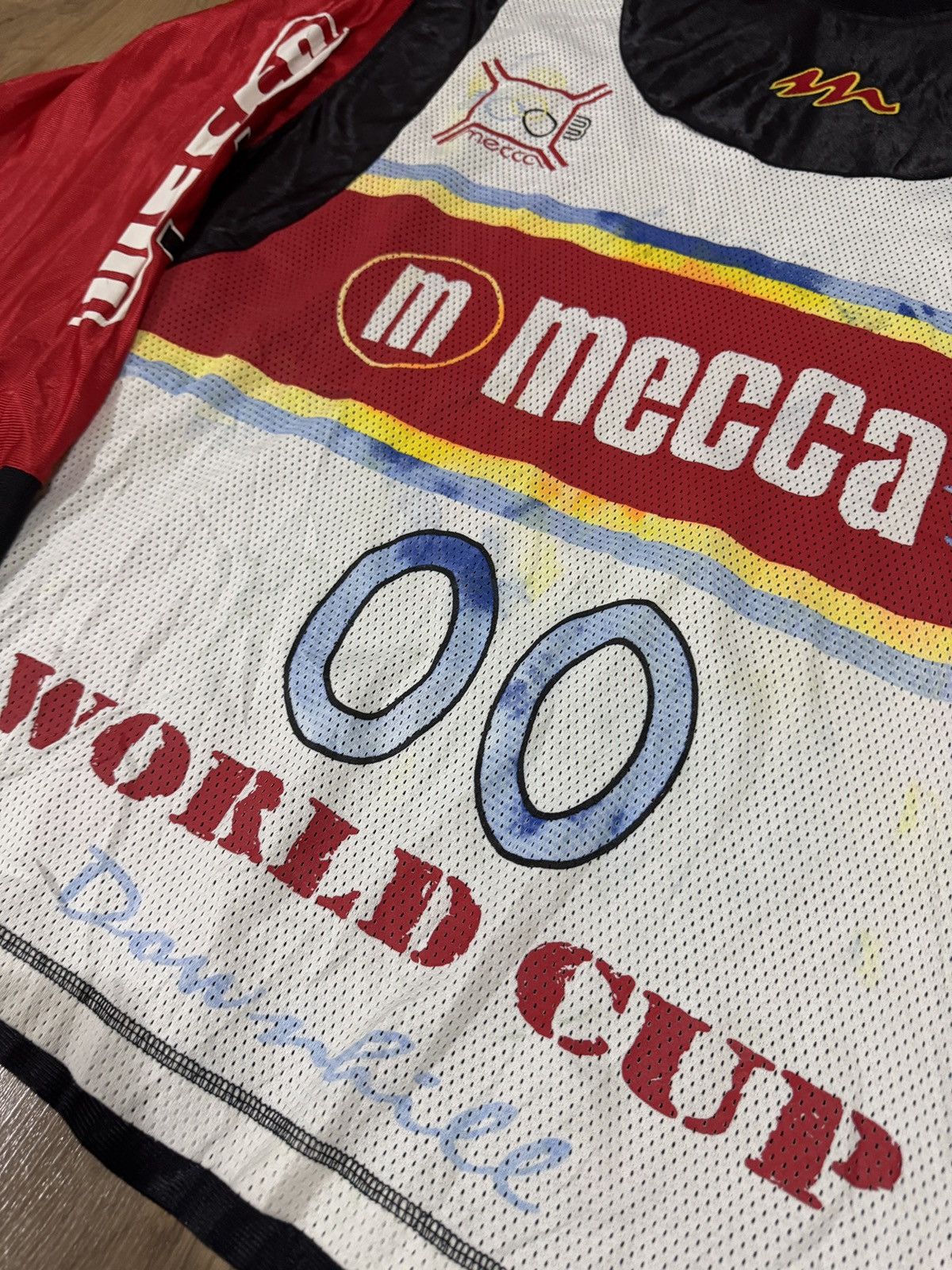 Mecca × Vintage VINTAGE MECCA USA DOWNHILL WORLCUP JERSEY Size US XL / EU 56 / 4 - 2 Thumbnail
